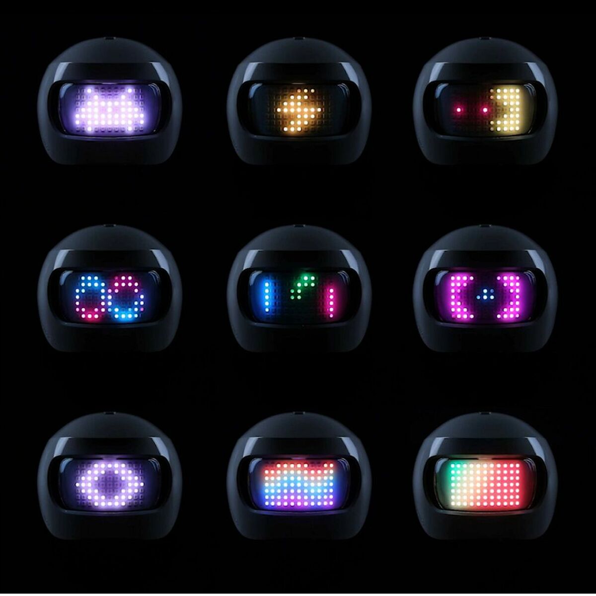電動スクータールモス用ヘルメットLHEMXBK15-A0ブラック多目的-5