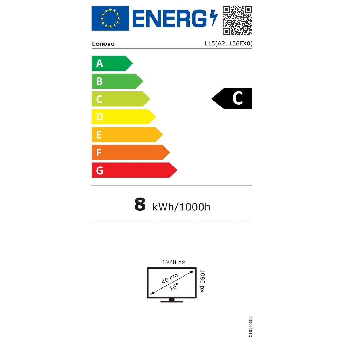 Монитор Lenovo L15 15.6  IPS LED Flicker free-6