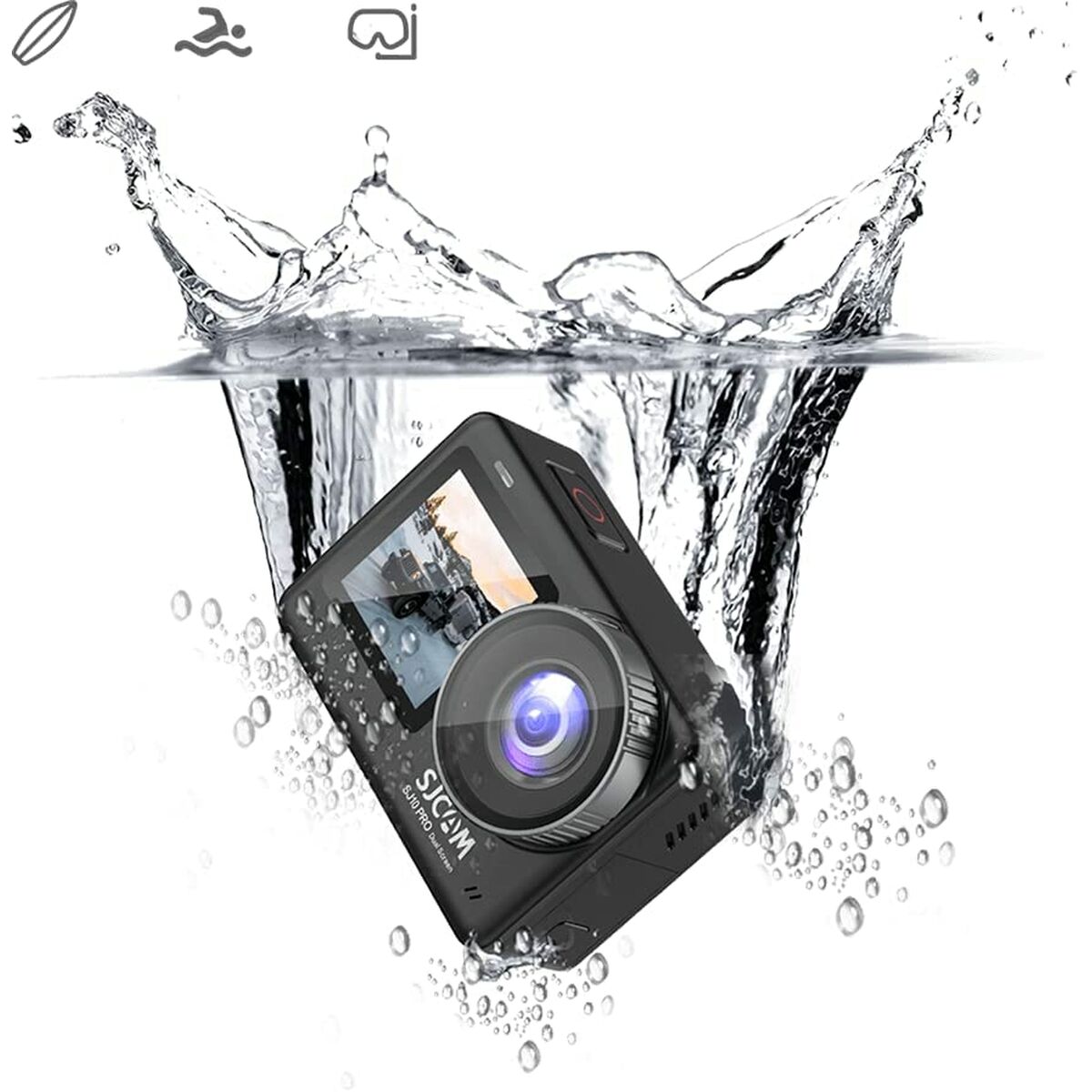 Sports camera SJCAM SJ10 Pro 2.3 4K Ultra HD Black-2