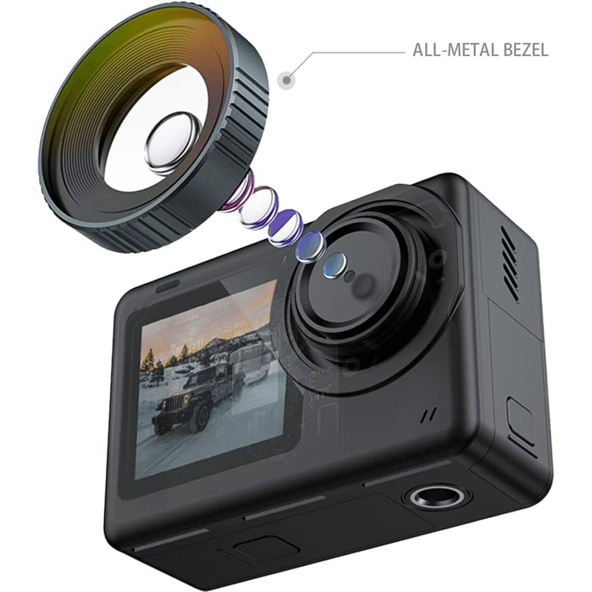 Sports camera SJCAM SJ10 Pro 2.3 4K Ultra HD Black-3
