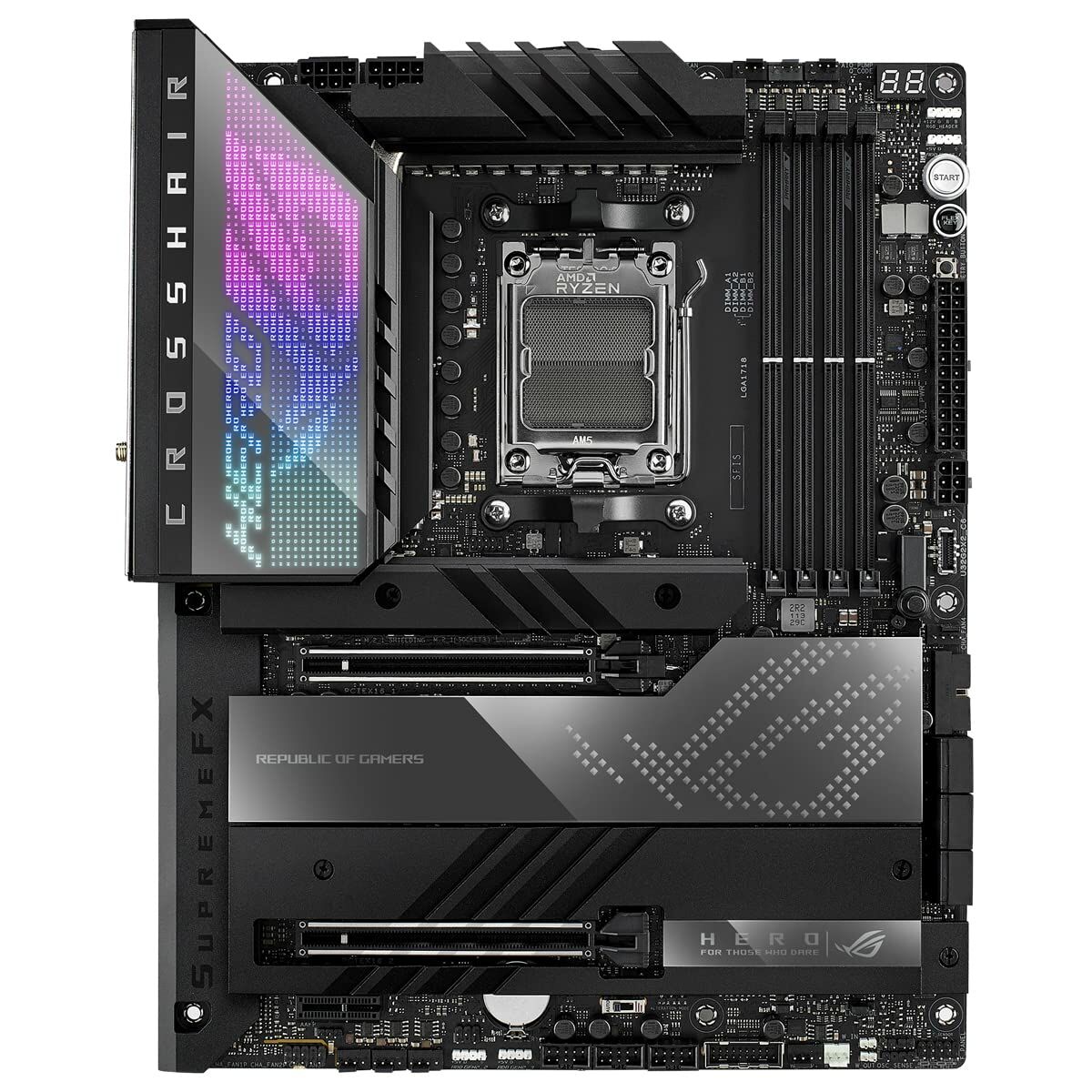 Материнская плата Asus ROG Crosshair X670E Hero AMD AMD X670 AMD AM5-2