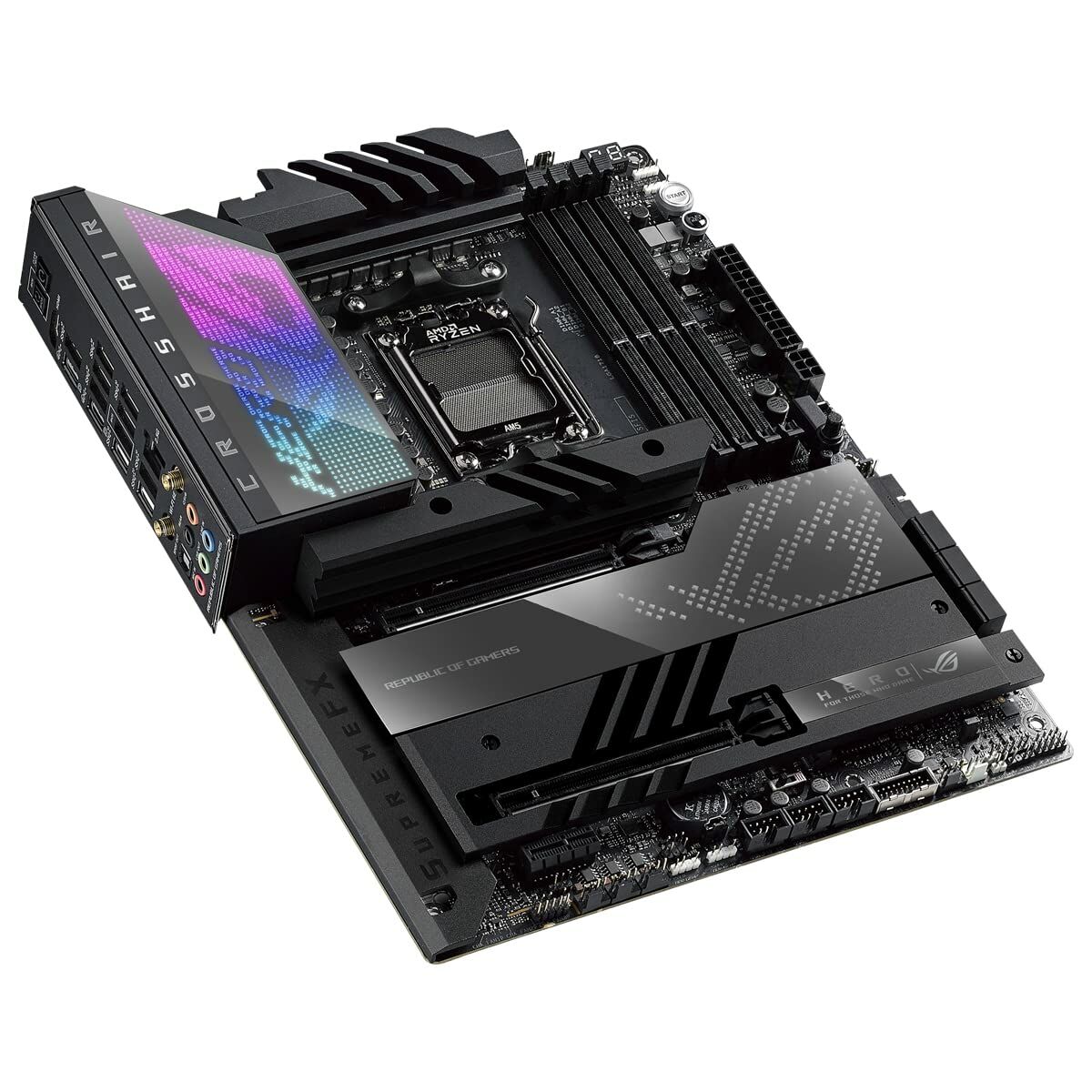 Материнская плата Asus ROG Crosshair X670E Hero AMD AMD X670 AMD AM5-3