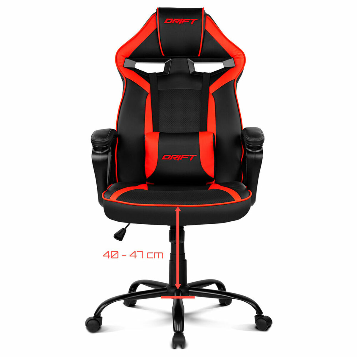 Стул Gaming DRIFT DR50BR Чёрный Красный-2