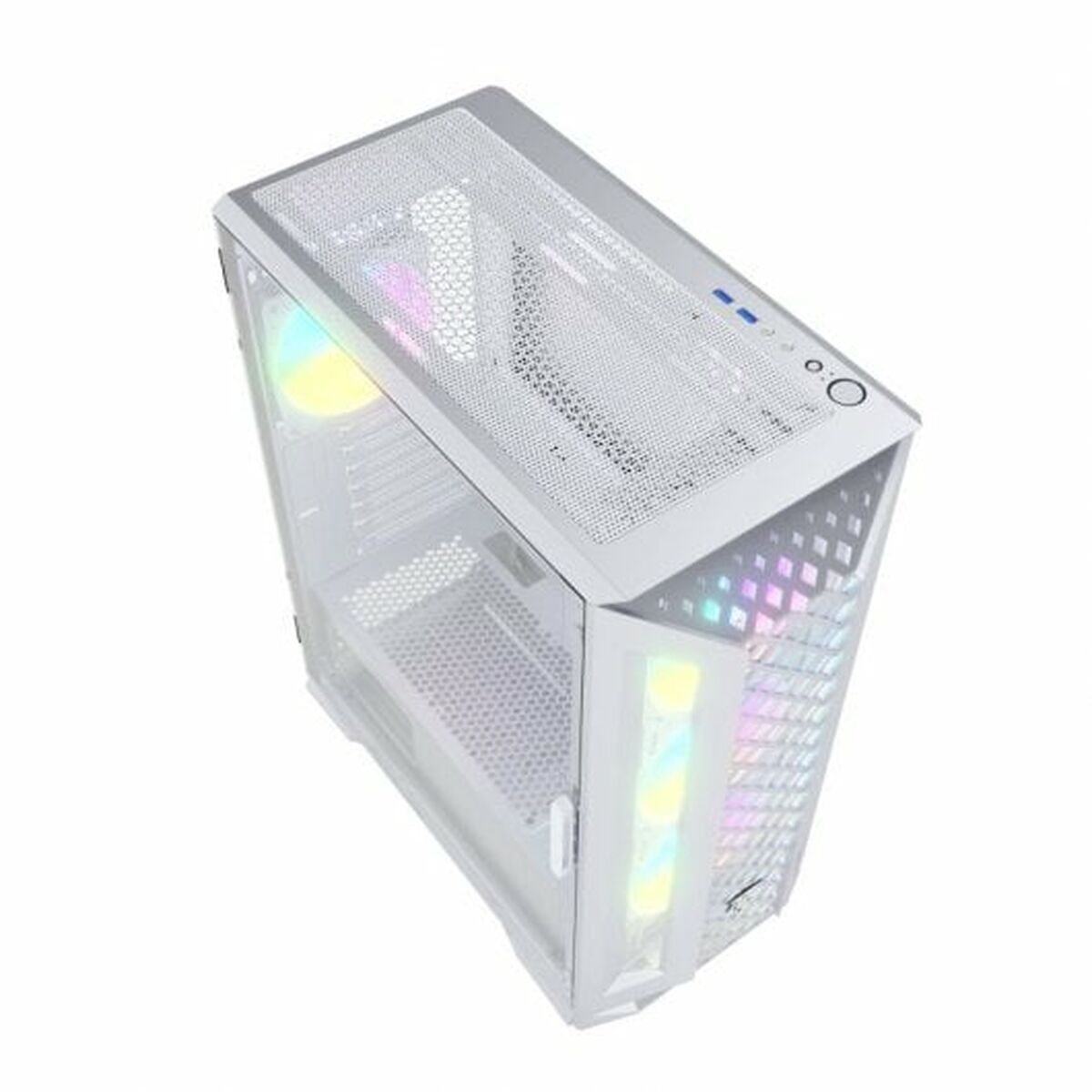 Блок полубашня ATX Galileo Tempest TP-ATX-CS-MIWH Белый-4