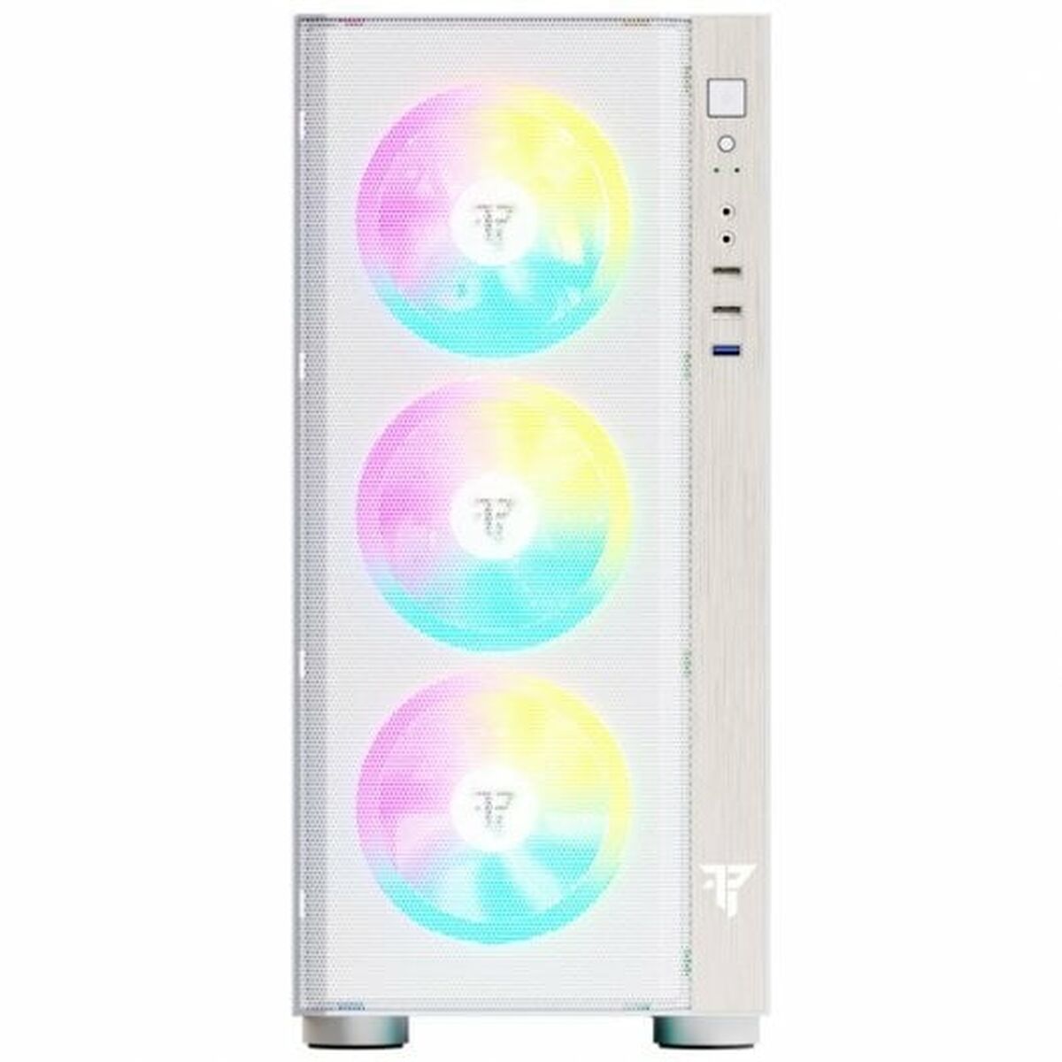 Блок полубашня ATX Galileo Tempest Umbra RGB Белый-2