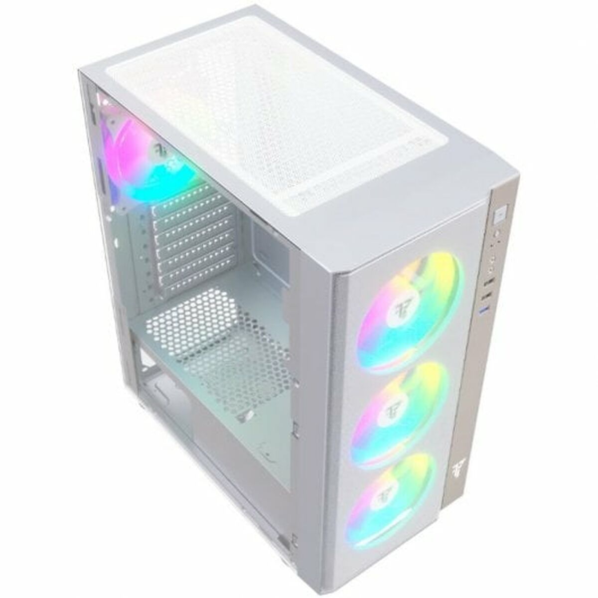 Блок полубашня ATX Galileo Tempest Umbra RGB Белый-3