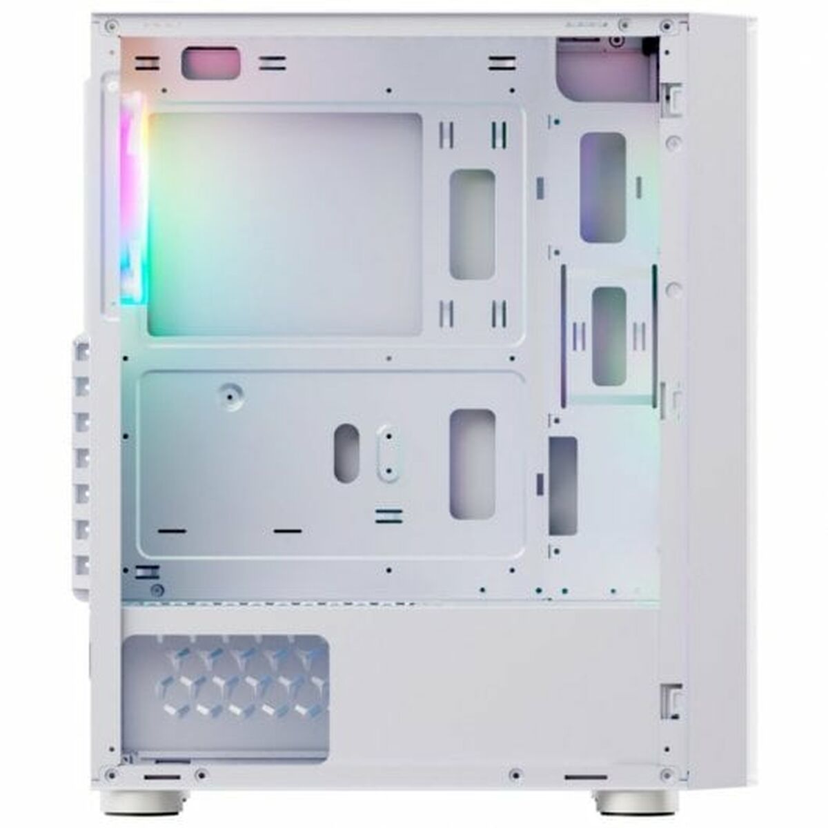 Блок полубашня ATX Galileo Tempest Umbra RGB Белый-4