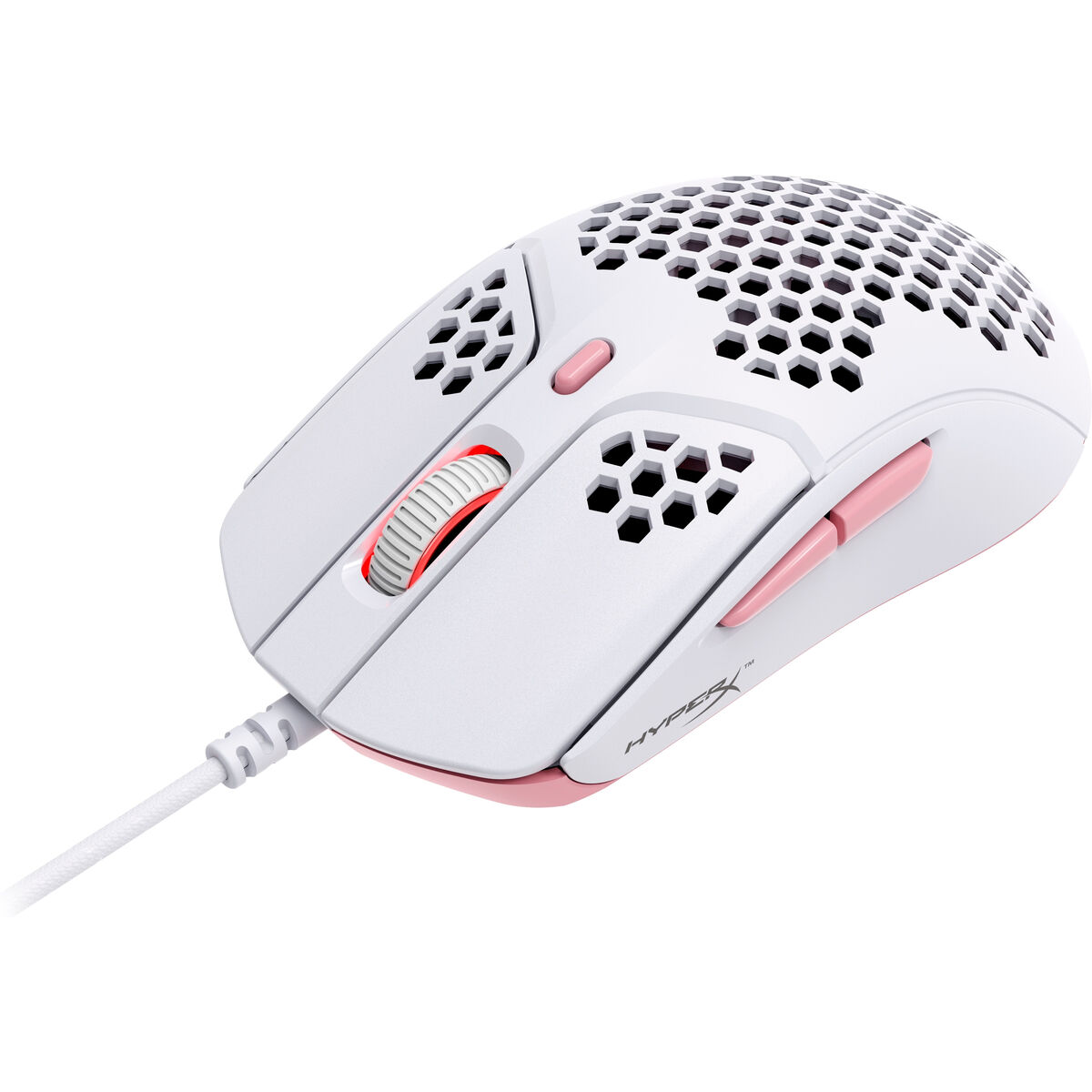 Игровая мышь Hyperx 4P5E4AA Белый Белый/Красный 3200 DPI-2