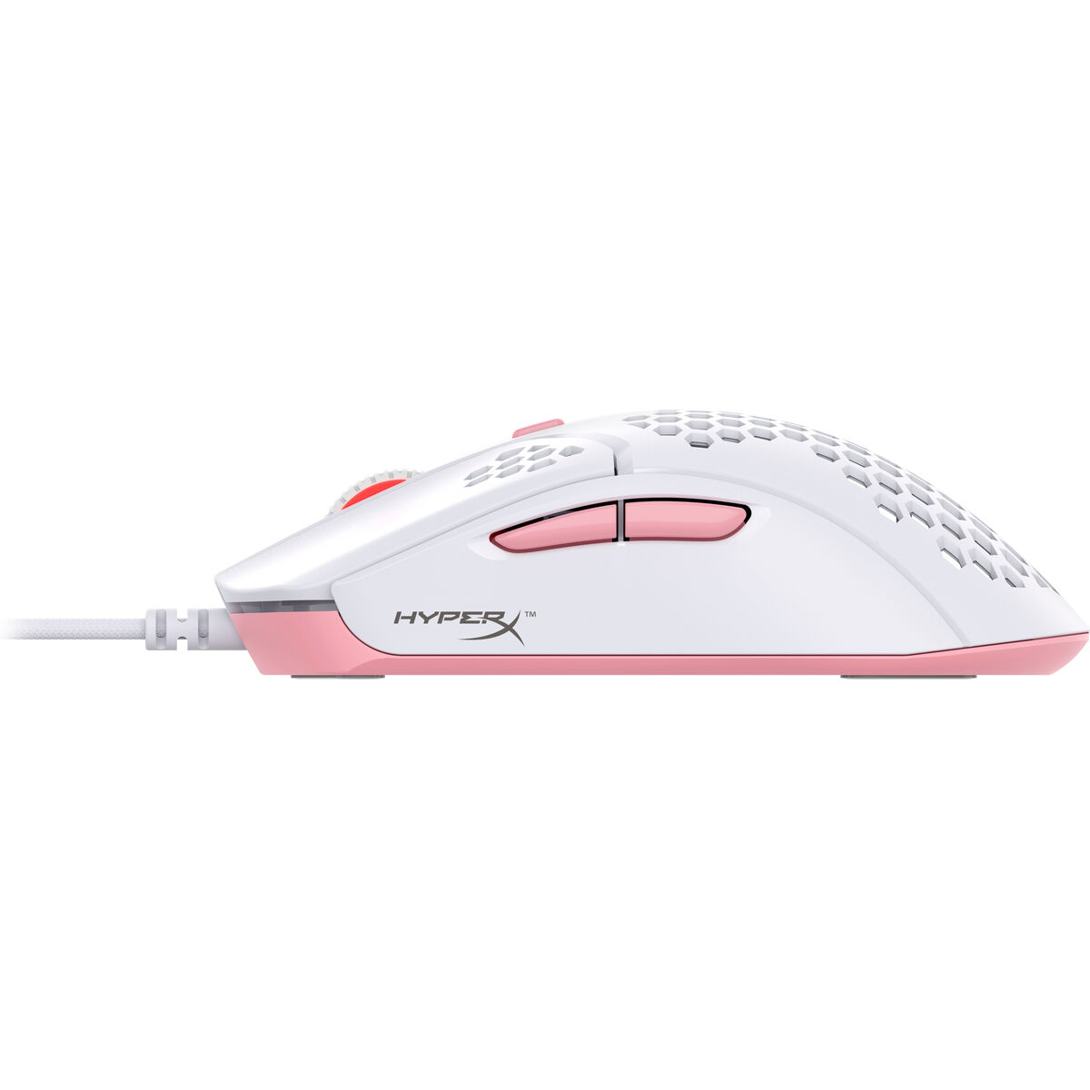 Игровая мышь Hyperx 4P5E4AA Белый Белый/Красный 3200 DPI-3