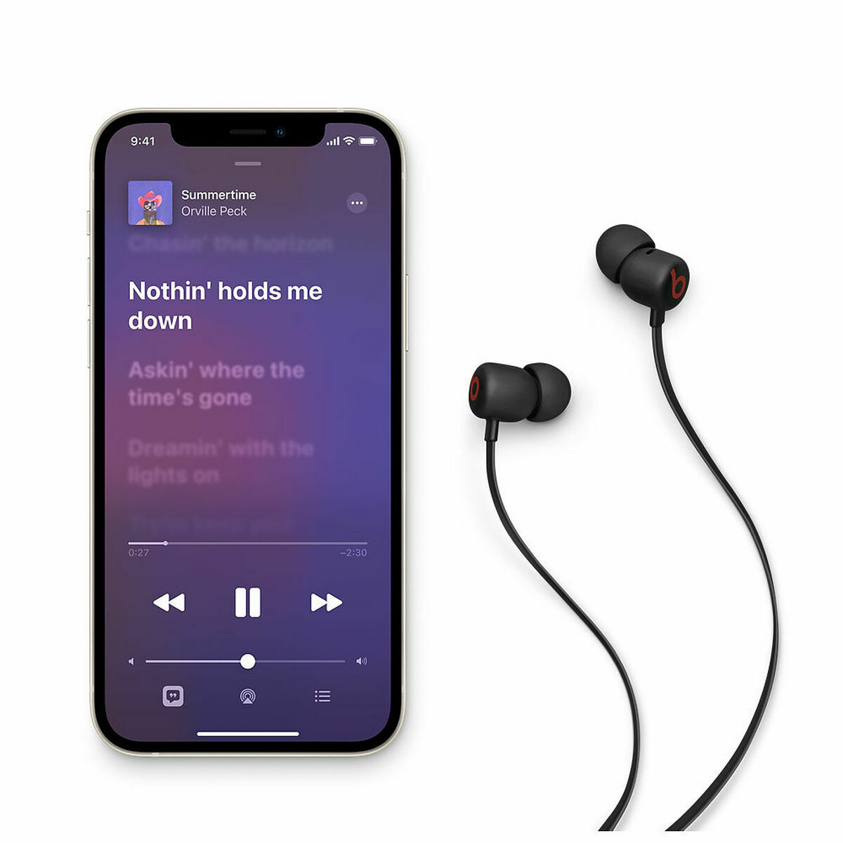 Наушники Apple Beats Flex Чёрный-3