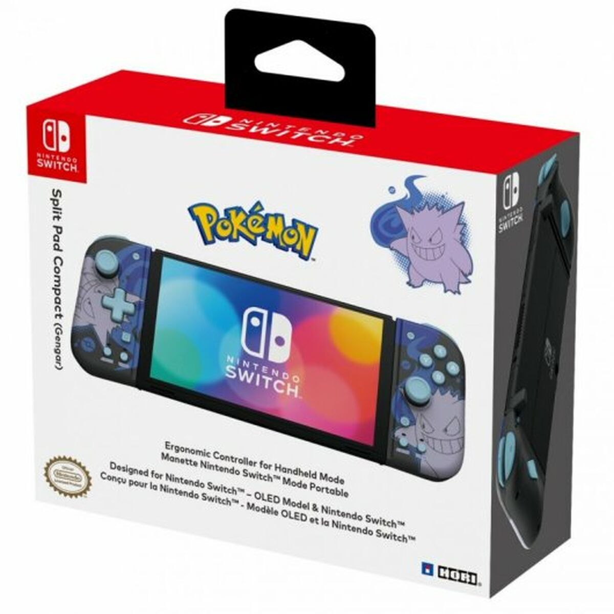 Игровой пульт HORI Split Pad Compact Pokemon Лиловый Nintendo Switch-2