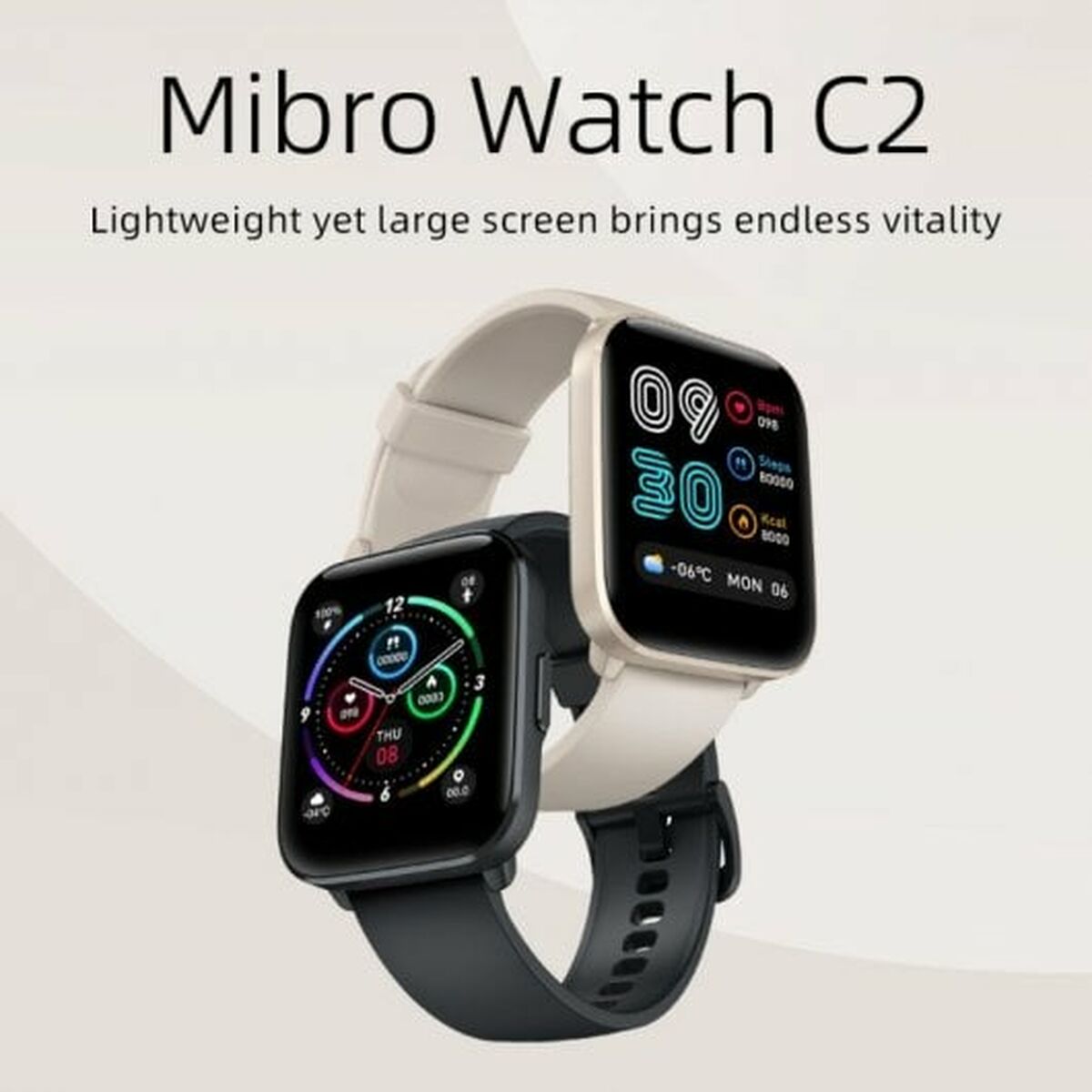 Умные часы Mibro C2 1,69 Бежевый-8