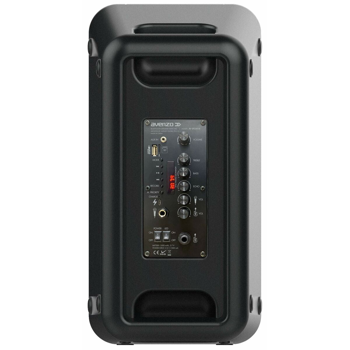 Динамики Avenzo AV-SP3201B Чёрный-5