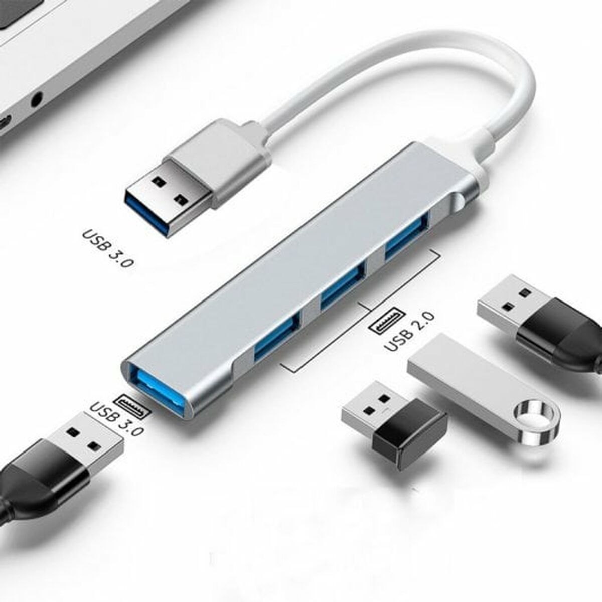 USB-разветвитель PcCom Essential-3