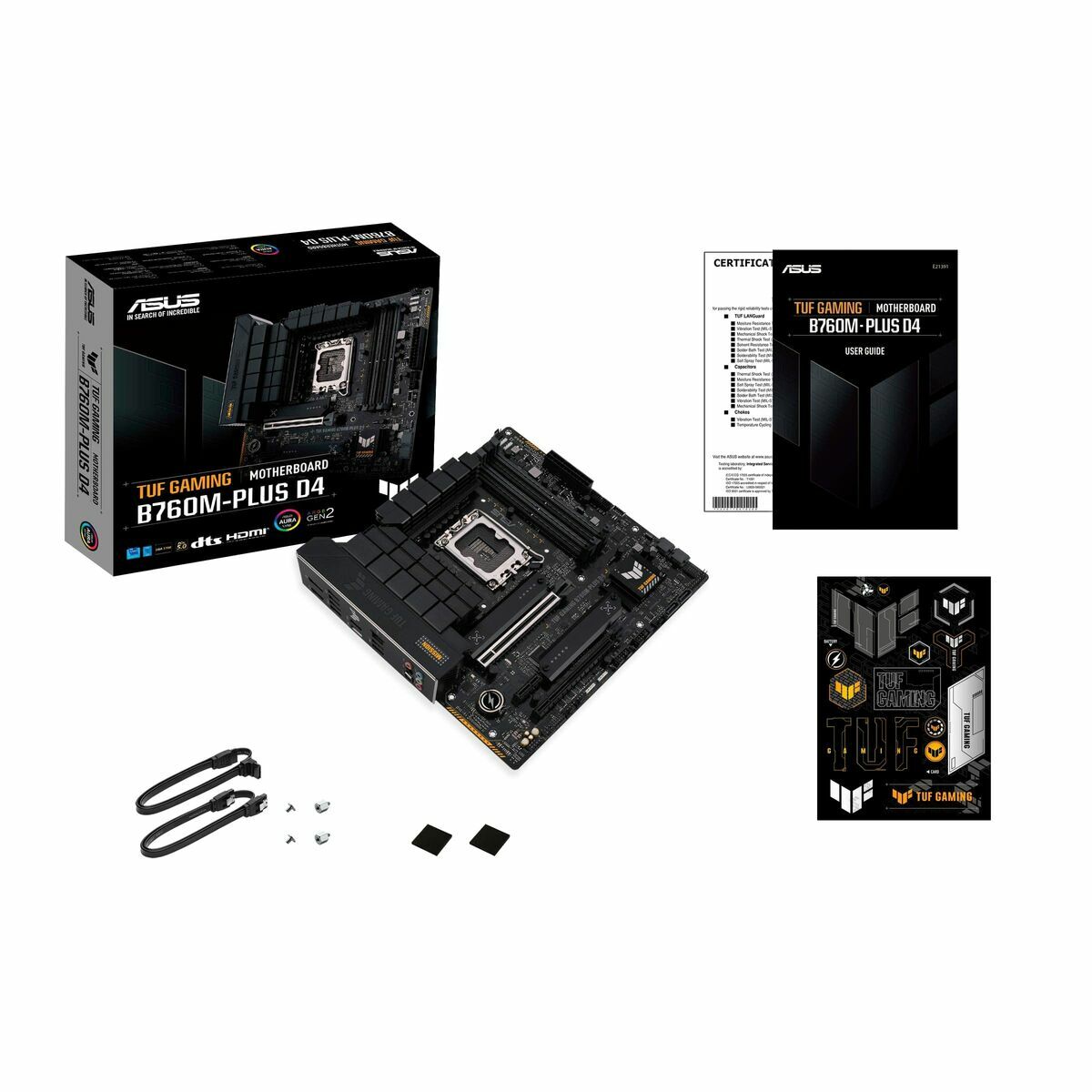 Материнская плата Asus TUF GAMING B760M-PLUS D4 Intel Intel B760 LGA 1700-4