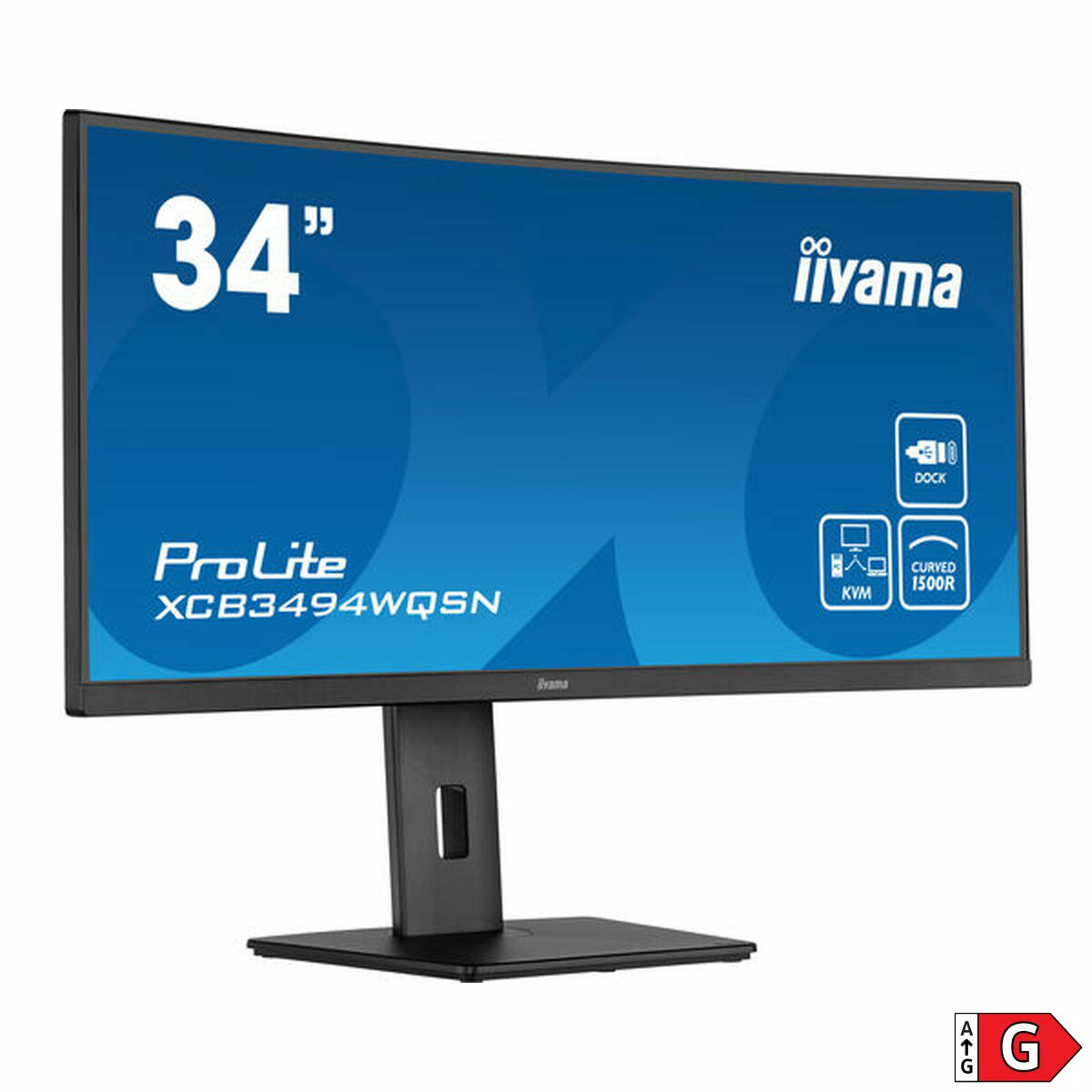 Монитор Iiyama XCB3494WQSN-B5 34 LED VA Flicker free-2