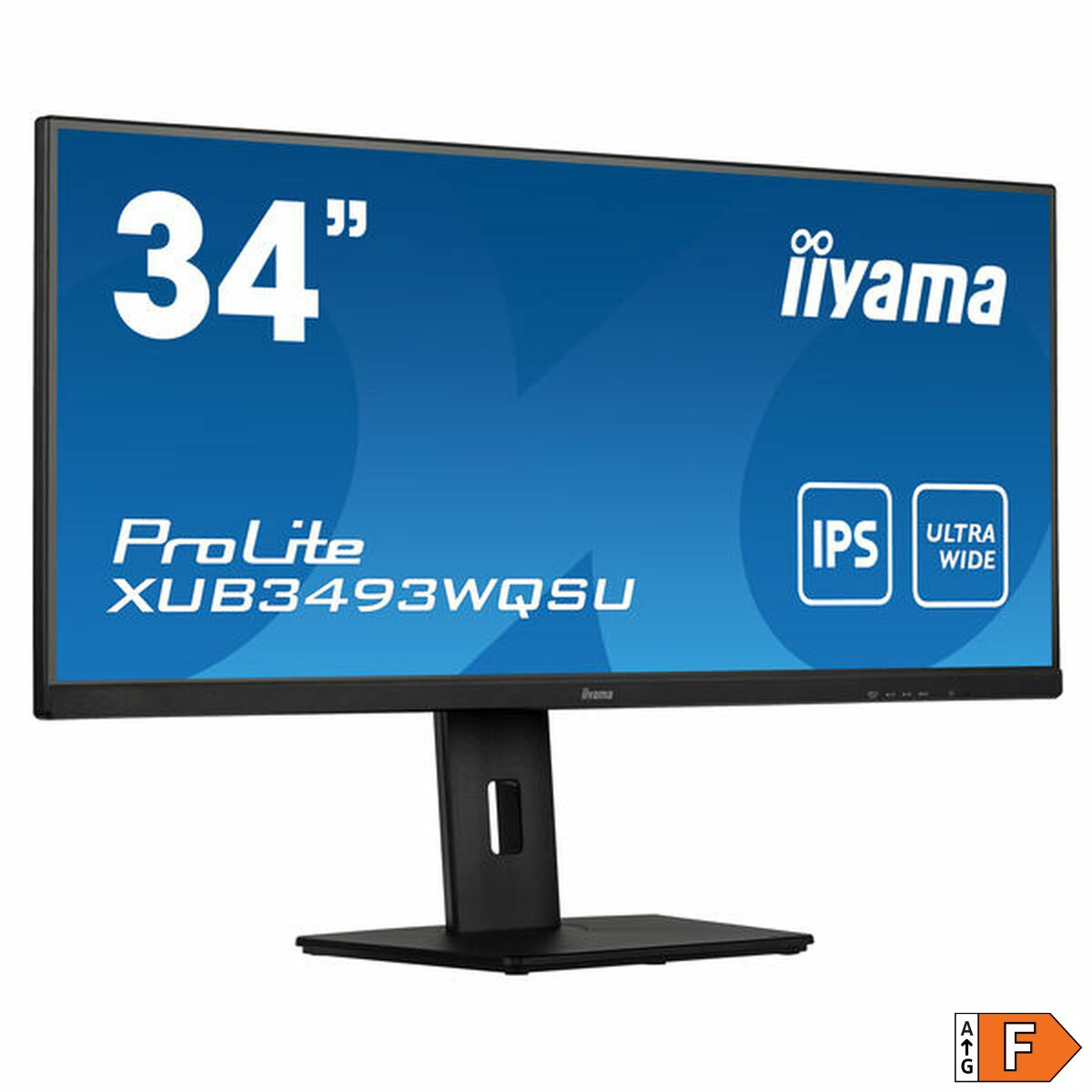 Монитор Iiyama XUB3493WQSU-B5 Чёрный 34 75 Hz UltraWide Quad HD LED IPS AMD FreeSync Flicker free-2