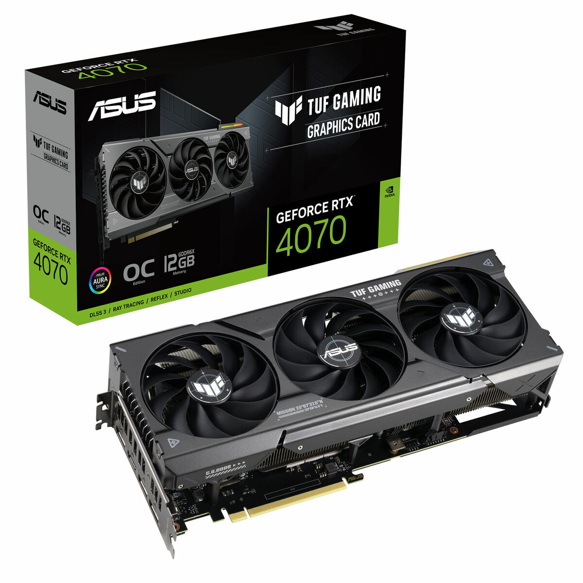 Графическая карта Asus GeForce RTX 4070 GEFORCE RTX 4070 12 GB GDDR6-4