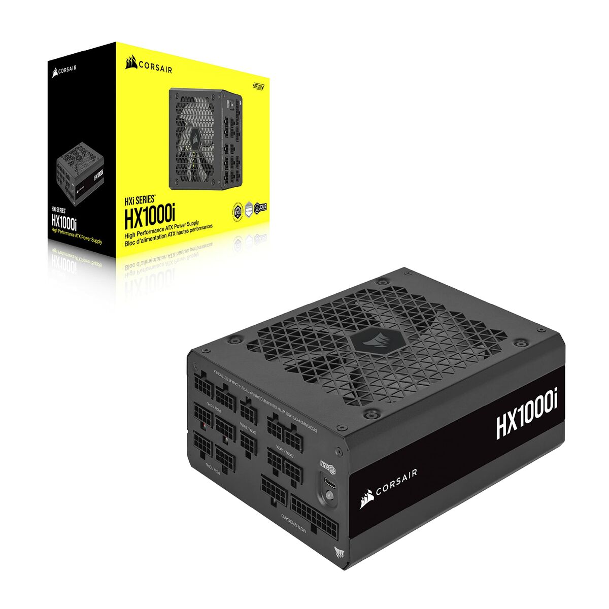 Источник питания Corsair HX1000i модульная 1000 W 150 W 80 PLUS Platinum 80 PLUS Titanium-2