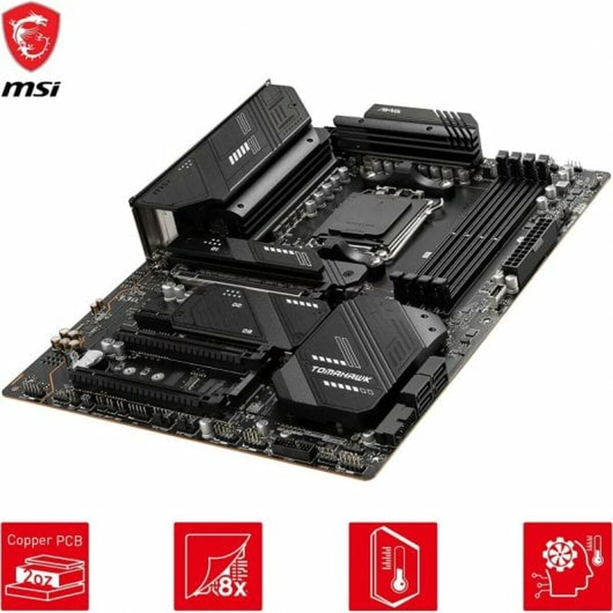 Материнская плата MSI MAG X670E TOMAHAWK WIFI AMD AMD X670 AMD AM5-5