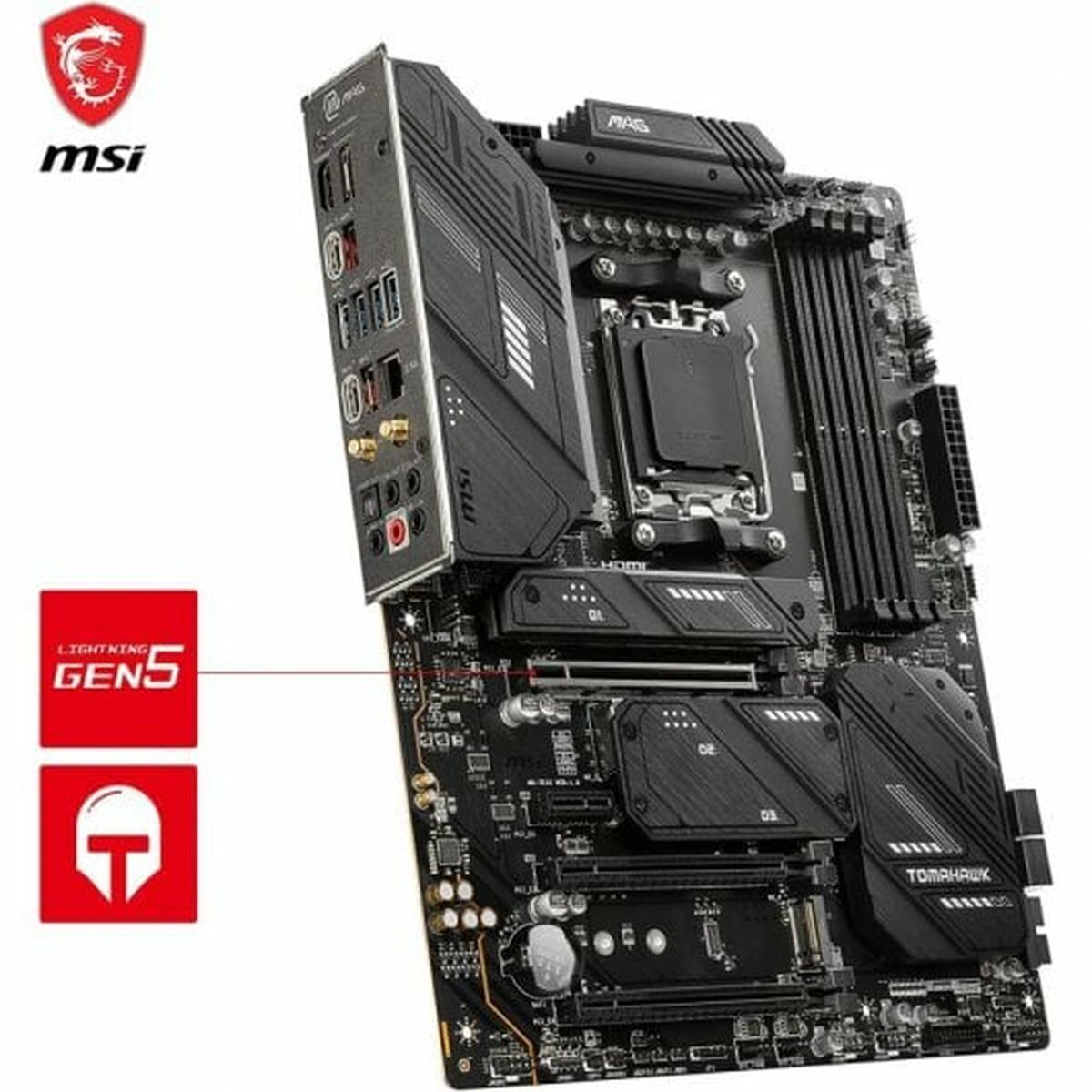 Материнская плата MSI MAG X670E TOMAHAWK WIFI AMD AMD X670 AMD AM5-6