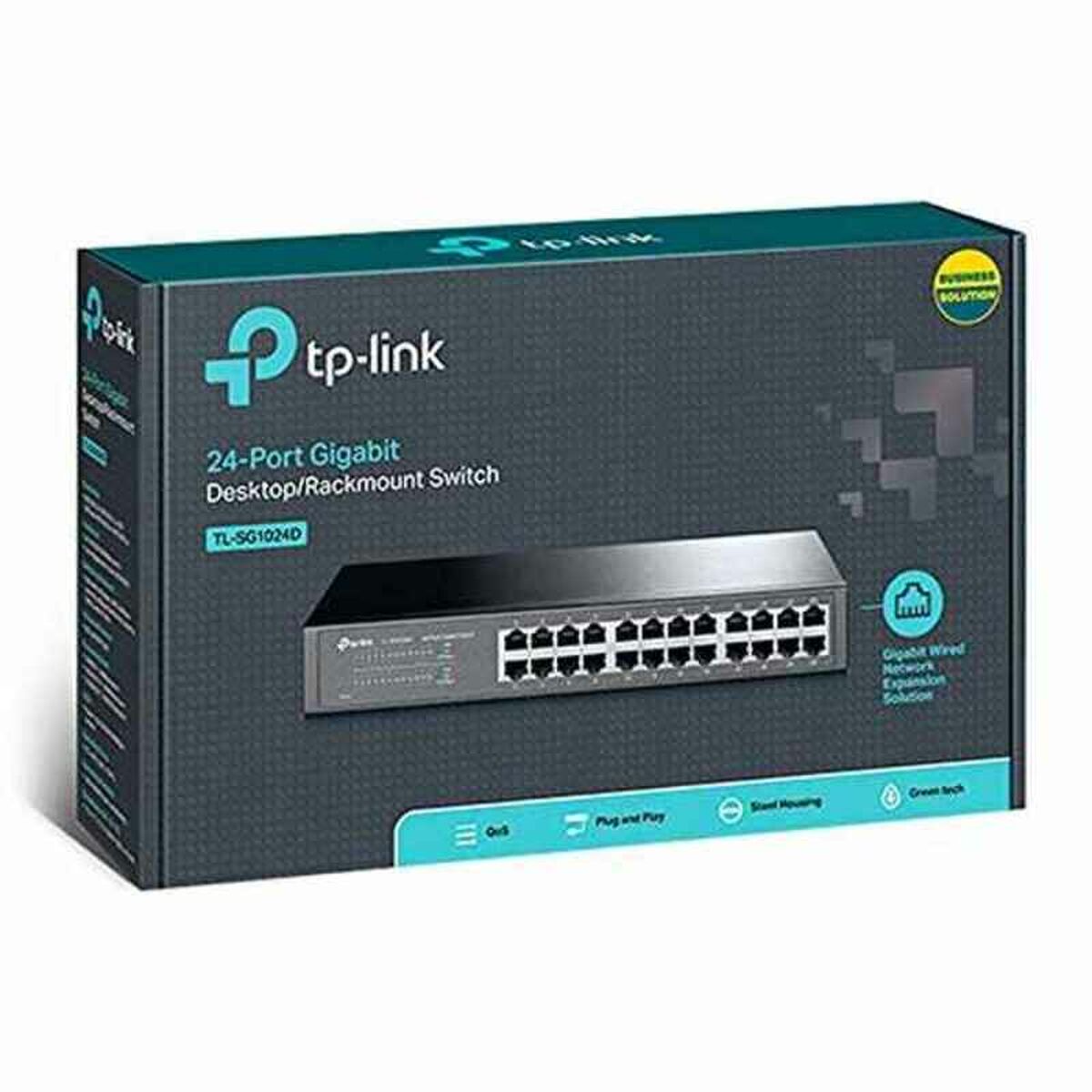 Коммутатор кабинета TP-Link TL-SG1024D 24P Gigabit-2