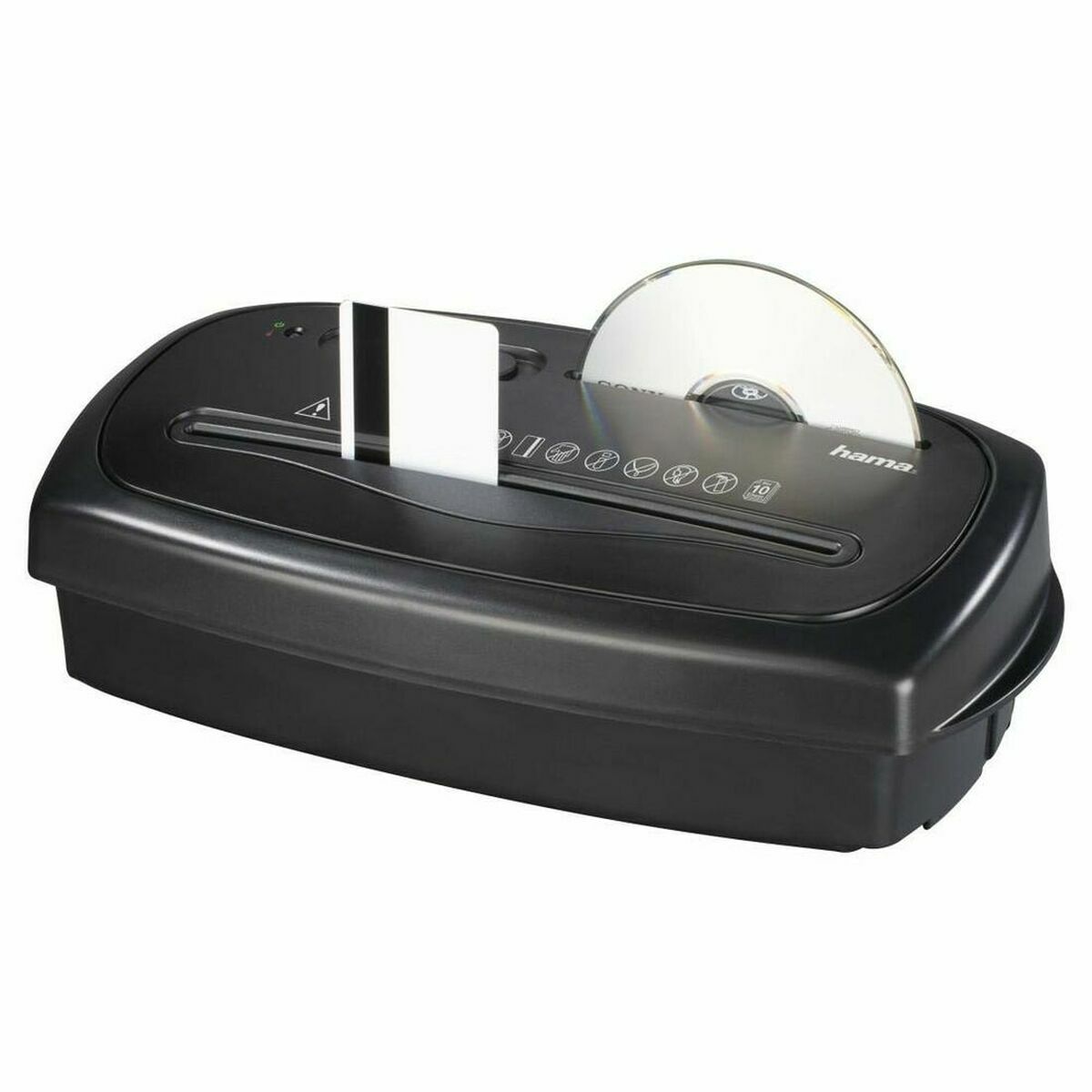 Шредер для бумаги Hama Home X10CD Чёрный 15 L-3