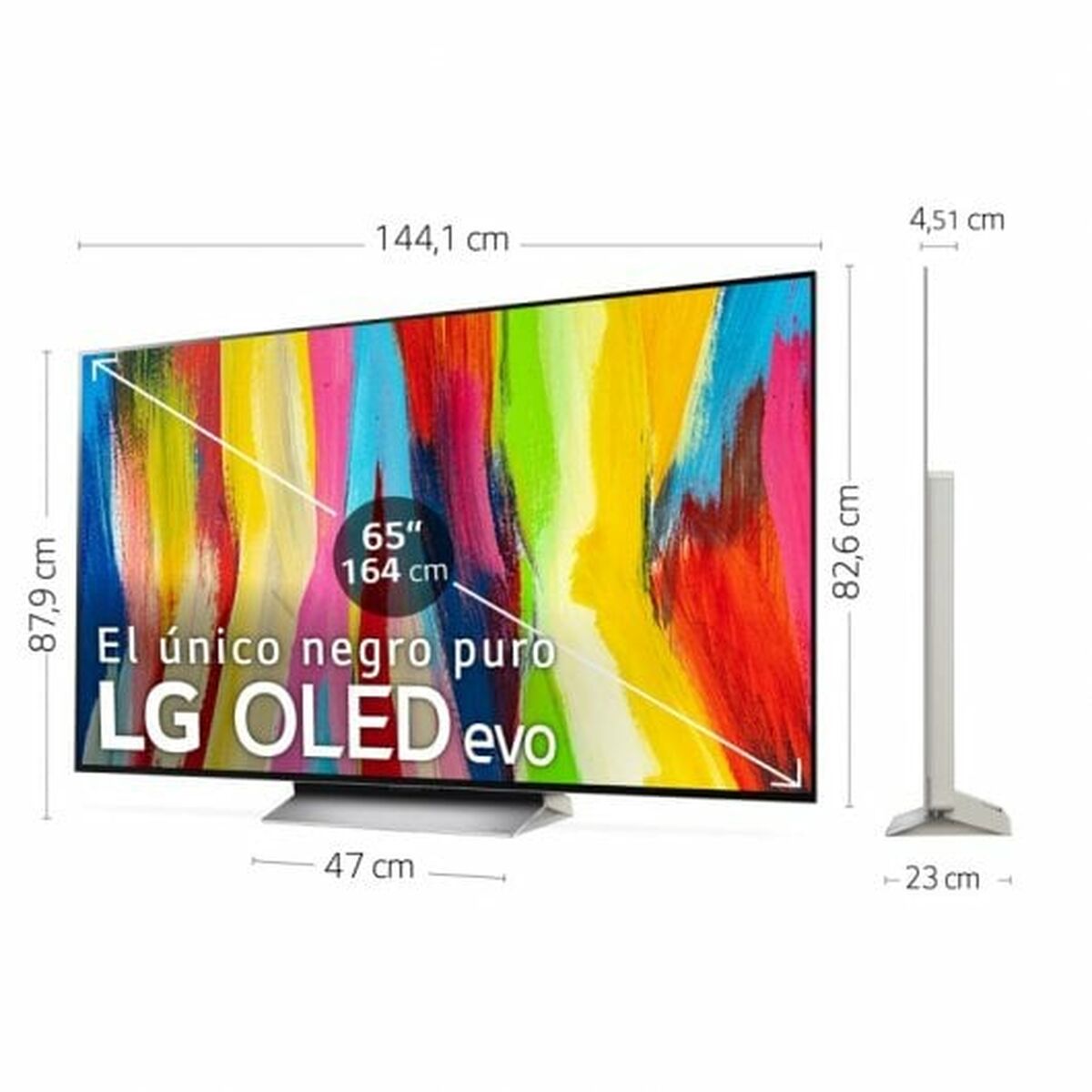 LG OLED65C26LD smart TV. AEK 4K Ultra HD 65 HDR OLED-3