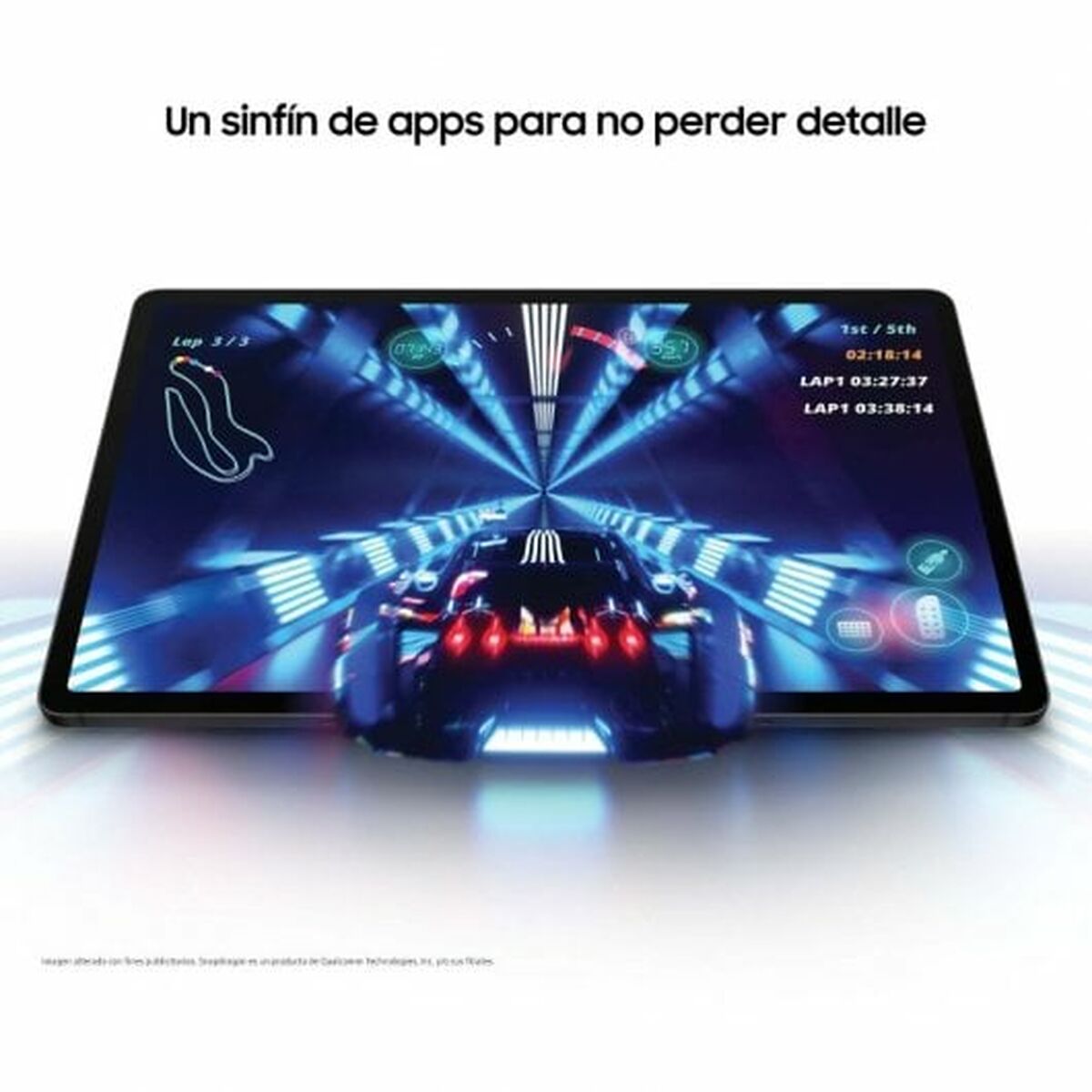 Tableta Samsung Galaxy Amb S9 + 5G 12,4 256 GB Gris-6