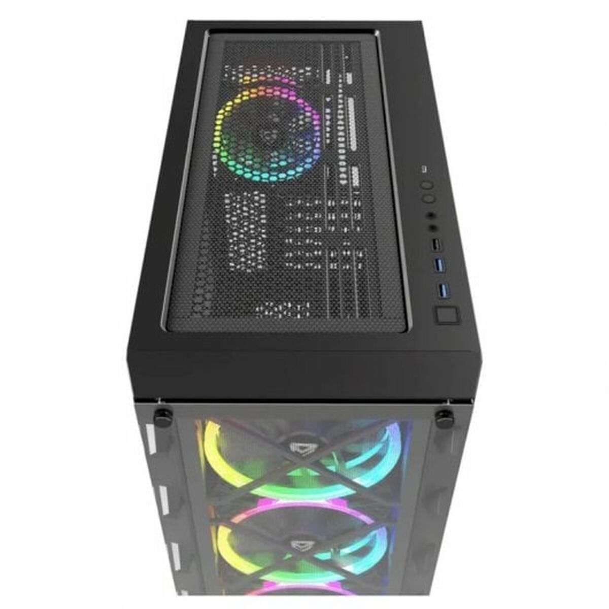 Блок полубашня ATX Galileo Nfortec Draco Чёрный-5