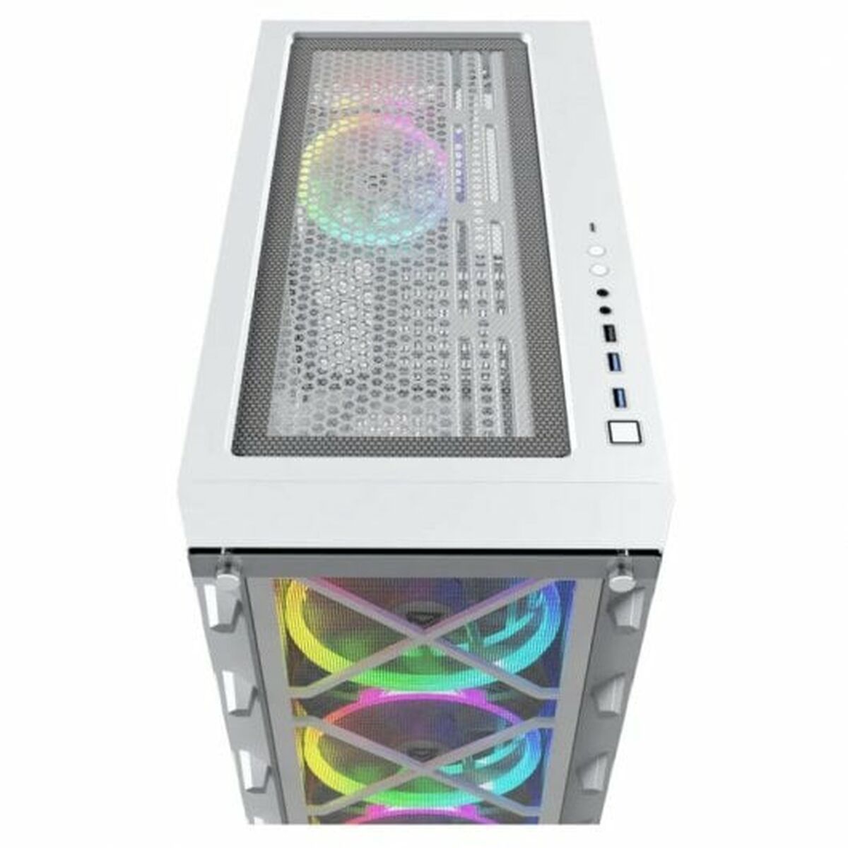 Блок полубашня ATX Galileo Nfortec Draco X White Белый-8