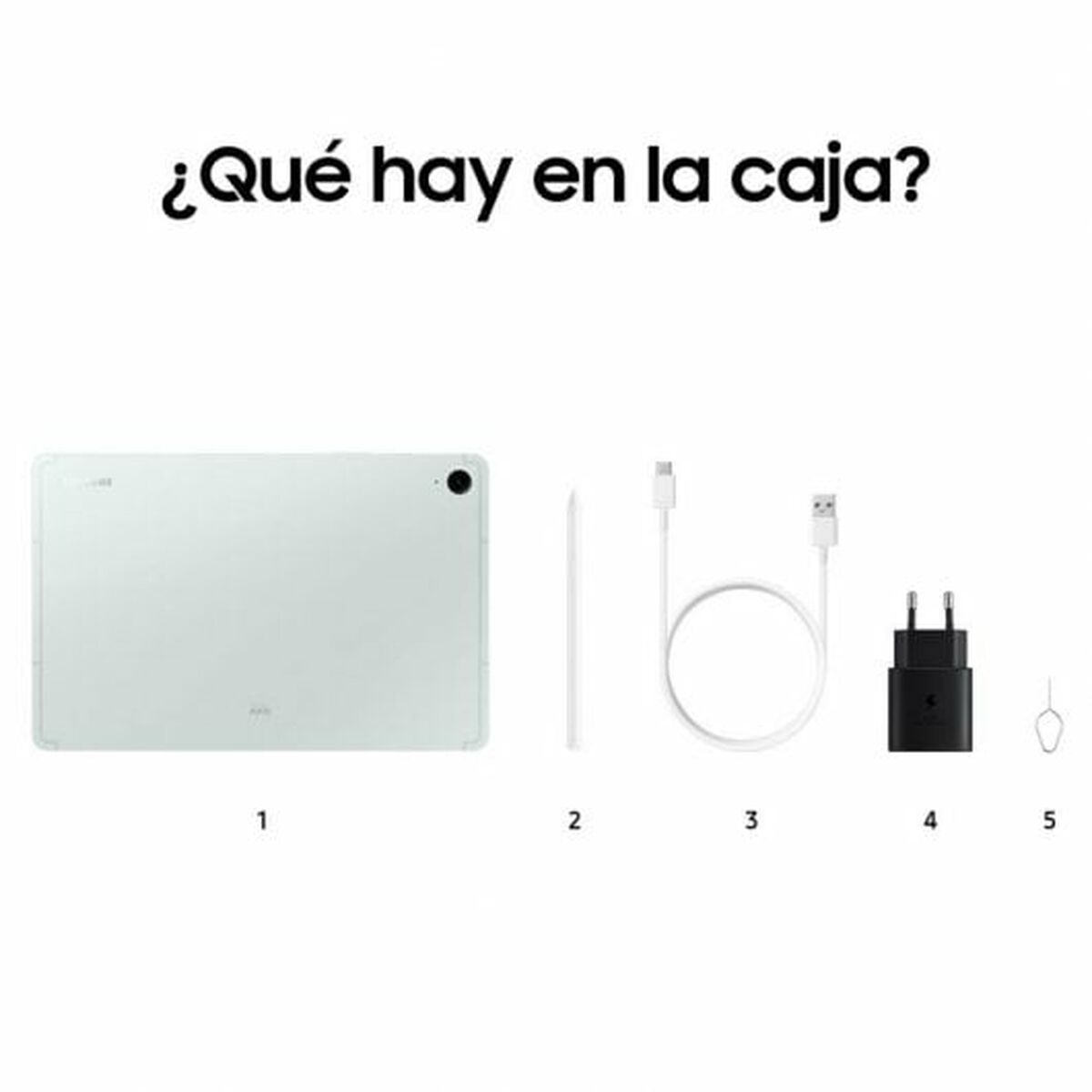 سامسونگ Galaxy Tab S9 FE 8 گیگابایت رم 256 گیگابایت قرص سبز-7