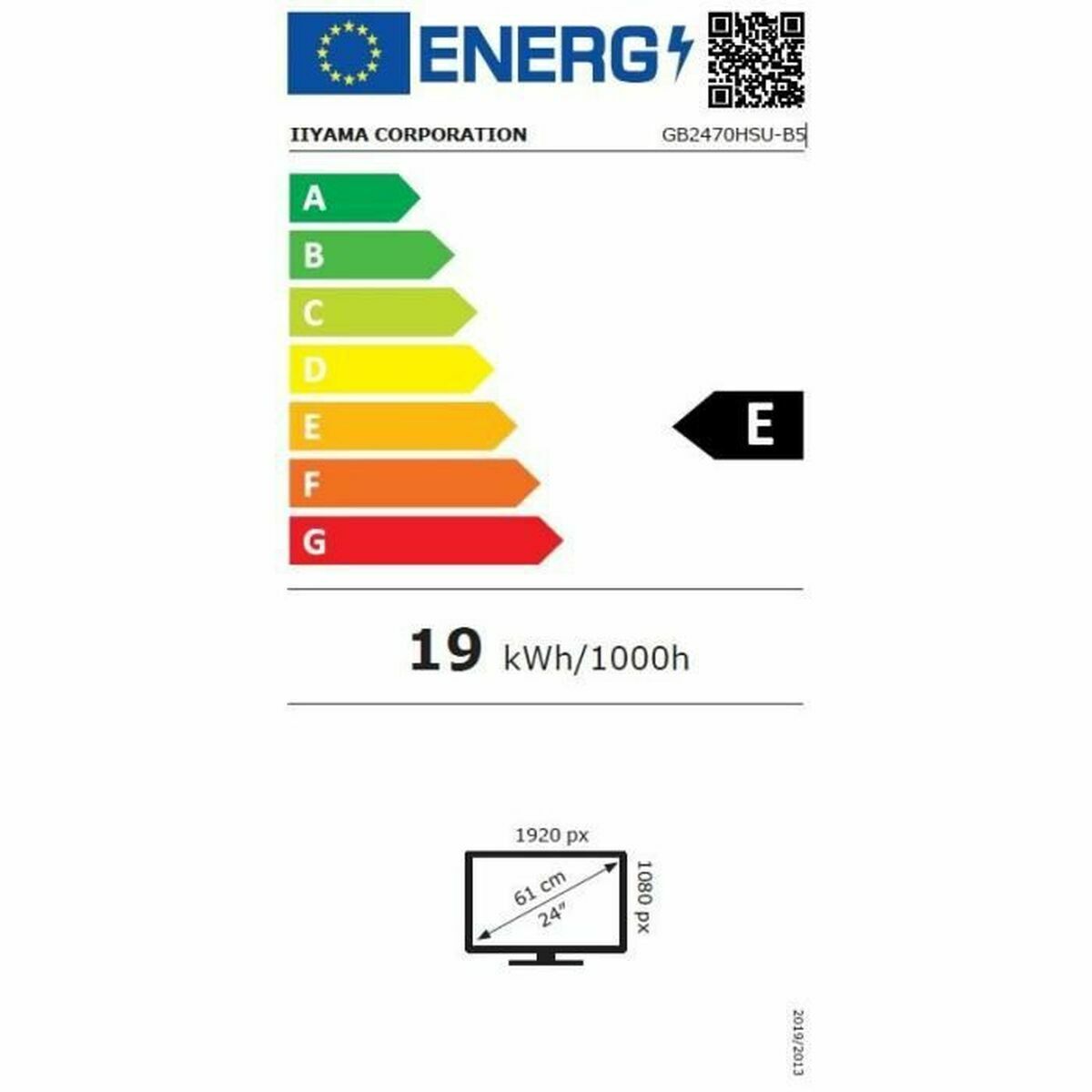Монитор Iiyama GB2470HSU-B5 23,8 LED IPS Flicker free 165 Hz-5