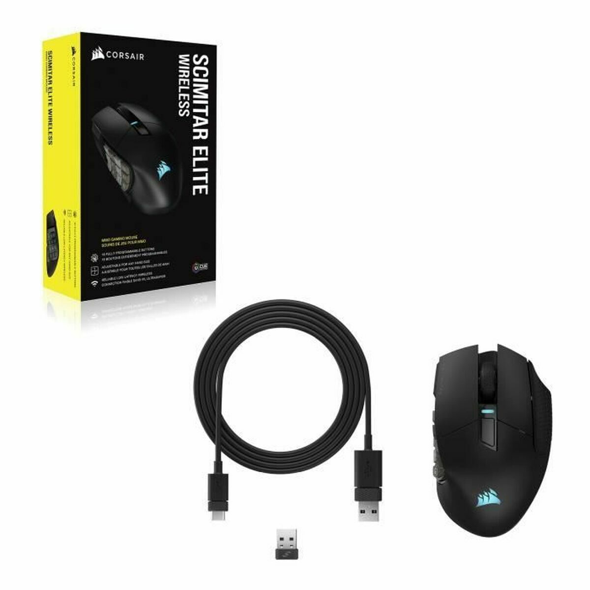 Мышь Corsair CH-9314311-EU Чёрный-3