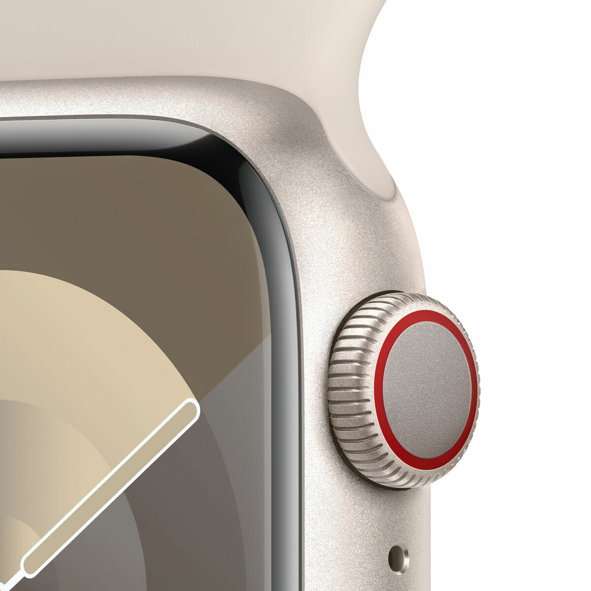 Умные часы Apple Series 9 Белый Бежевый 41 mm-3