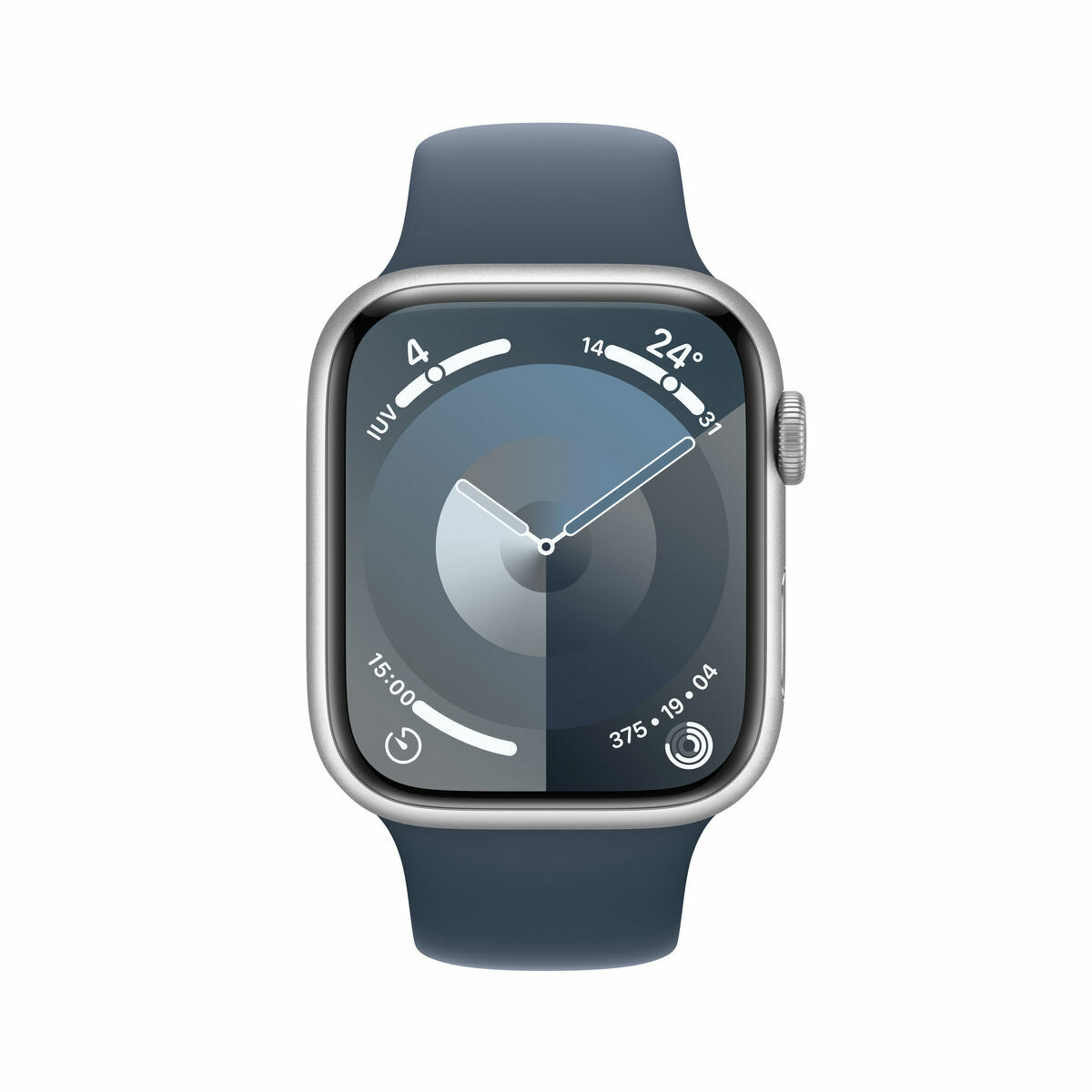 Умные часы Apple Watch Series 9 + Cellular 1,9 Синий Серебристый 45 mm-2