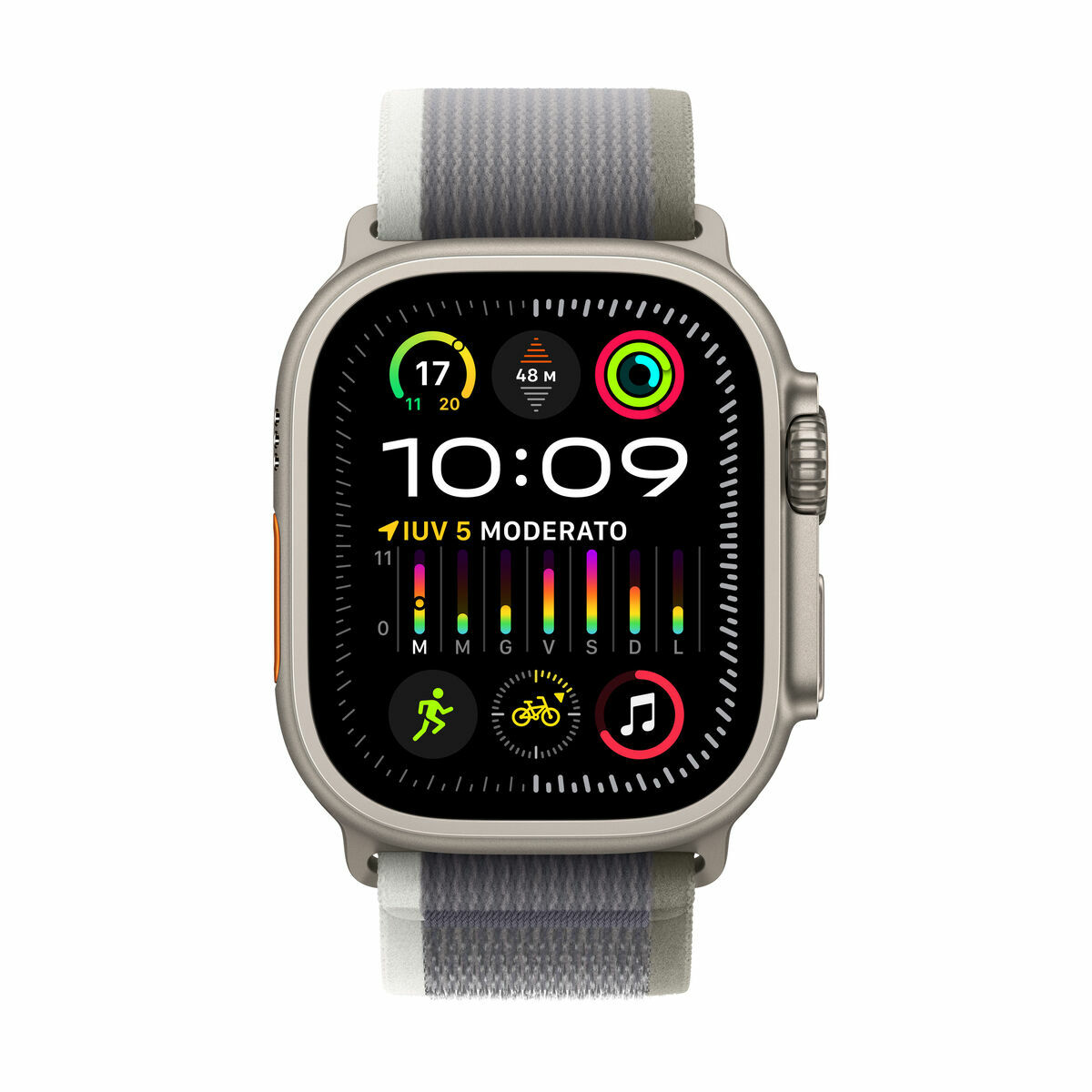 Умные часы Apple Watch Ultra 2 + Cellular Серый Позолоченный 49 mm-3