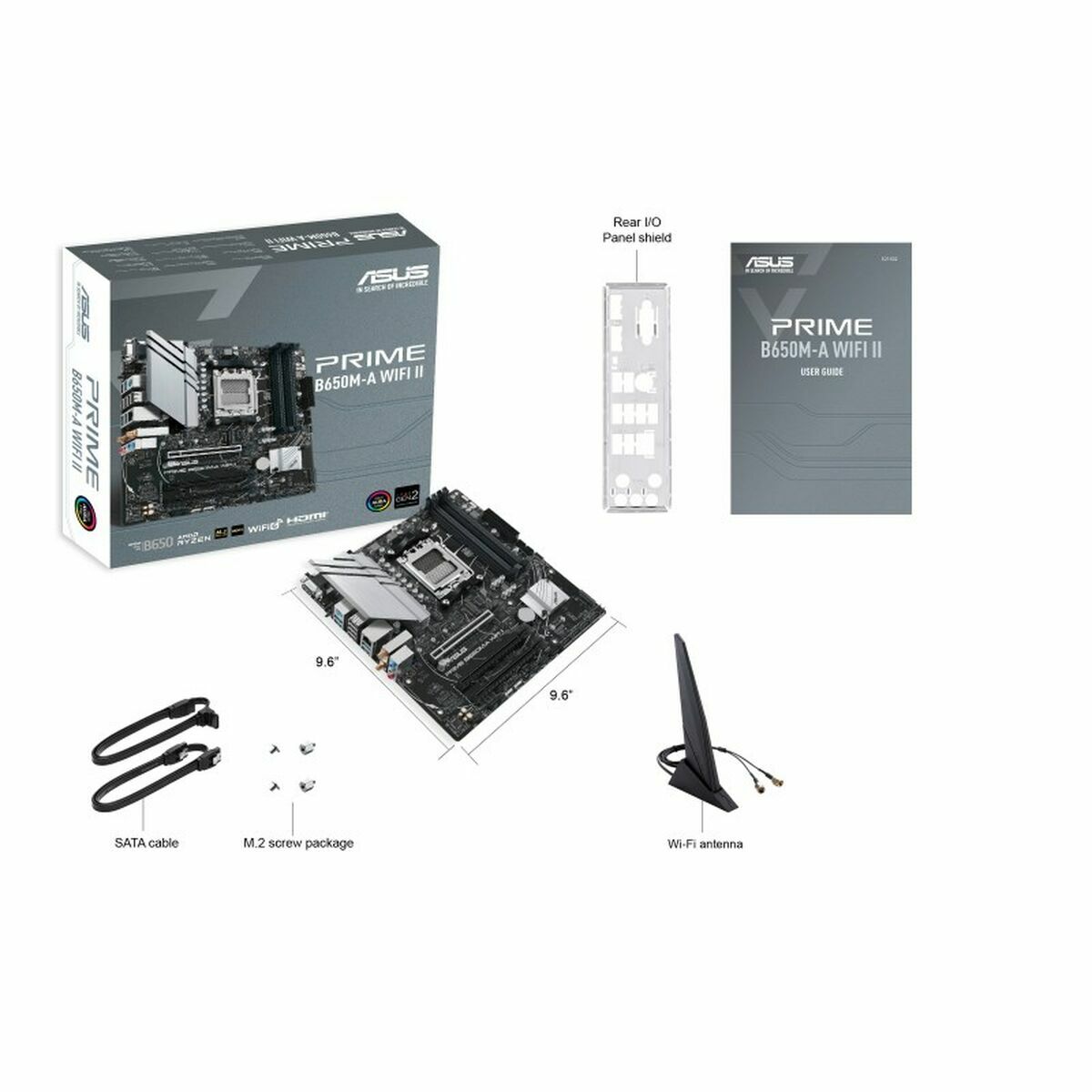 Материнская плата Asus PRIME B650M-A AMD AMD B650 AMD AM5-7