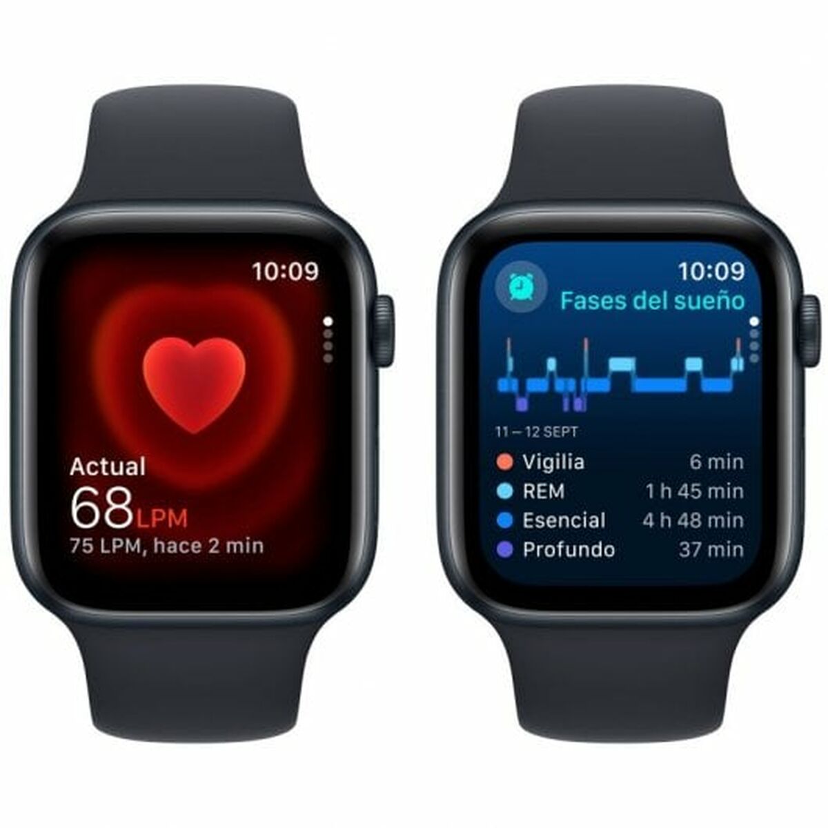 Умные часы Watch SE Apple MRH53QL/A Чёрный 44 mm-5
