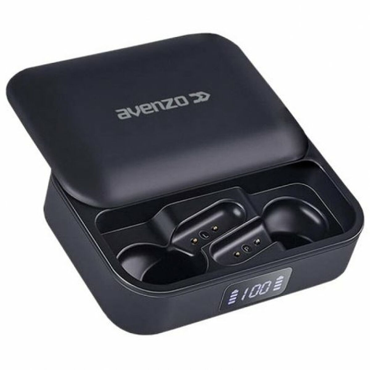 Наушники с микрофоном Avenzo AV-TW5007B Чёрный-3