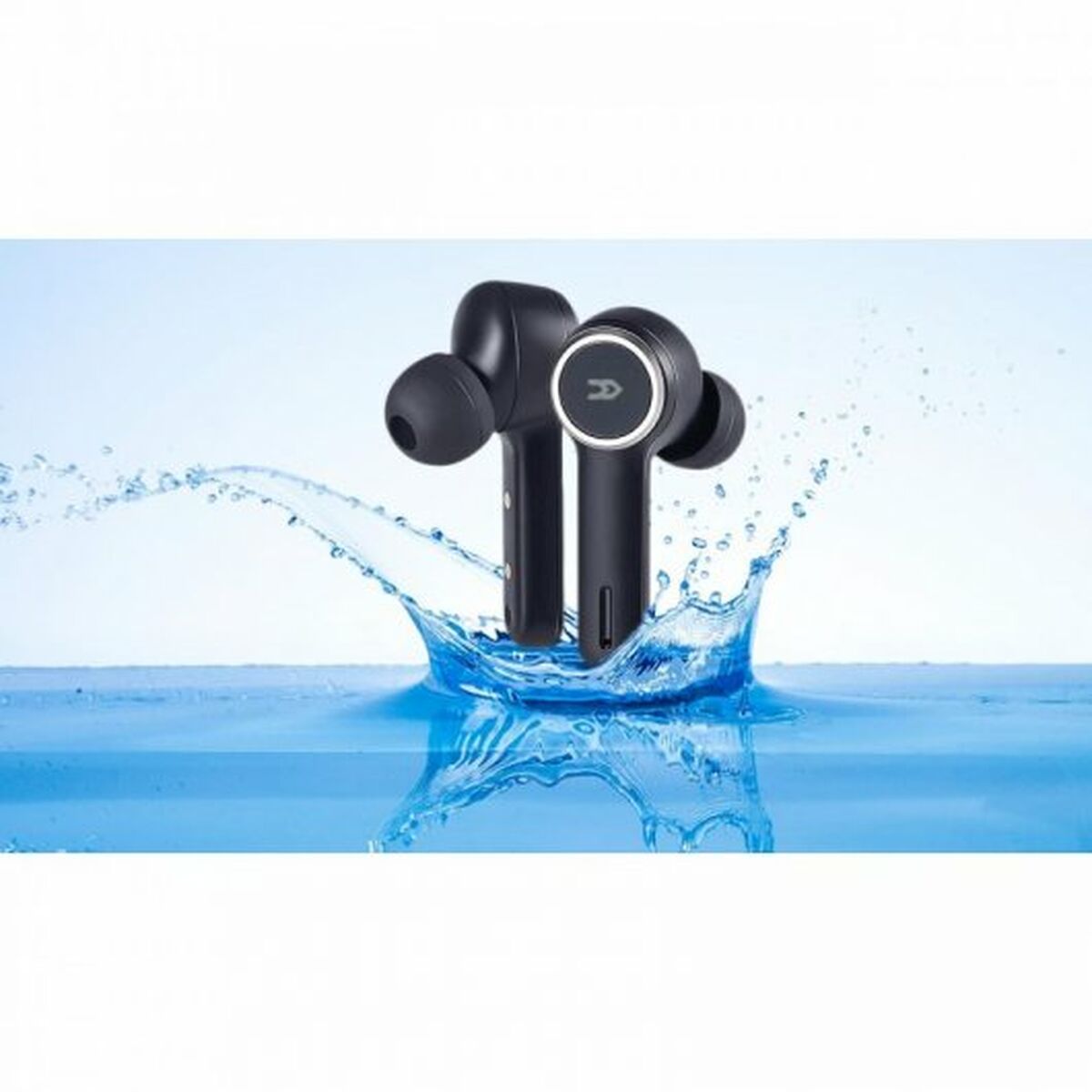 Наушники с микрофоном Avenzo AV-TW5007B Чёрный-6