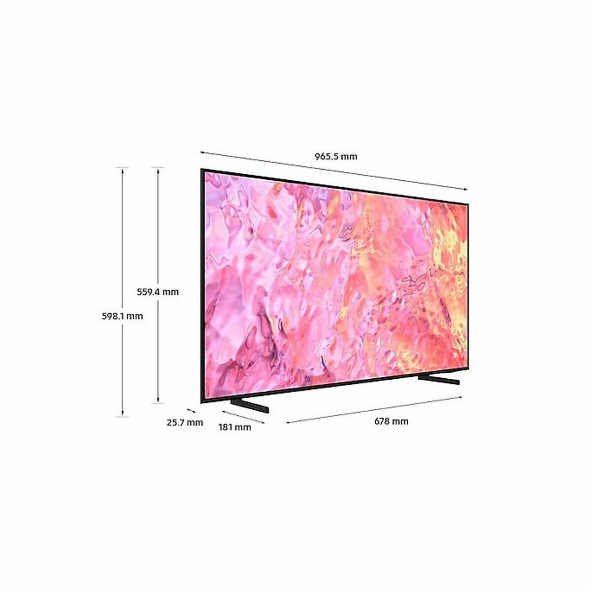 Samsung QE43Q60CAUXXH 4K Ultra HD 43 HDR QLED Smart TV-4