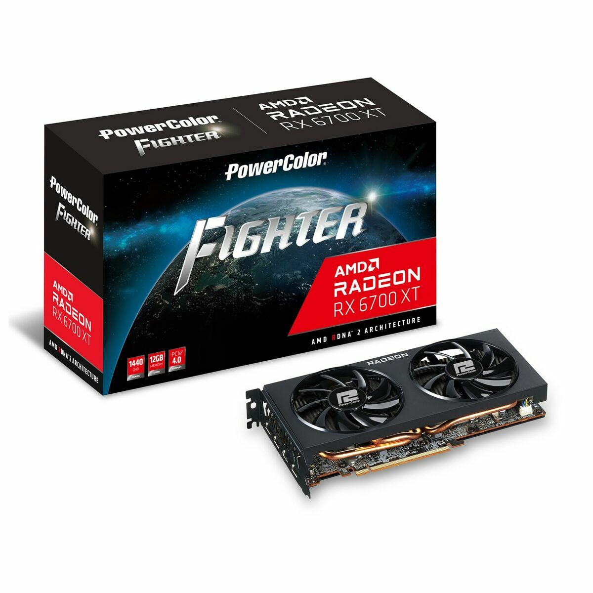 Powercolor AMD Radeon RX 6700XT 12GB GDDR6 그래픽 카드