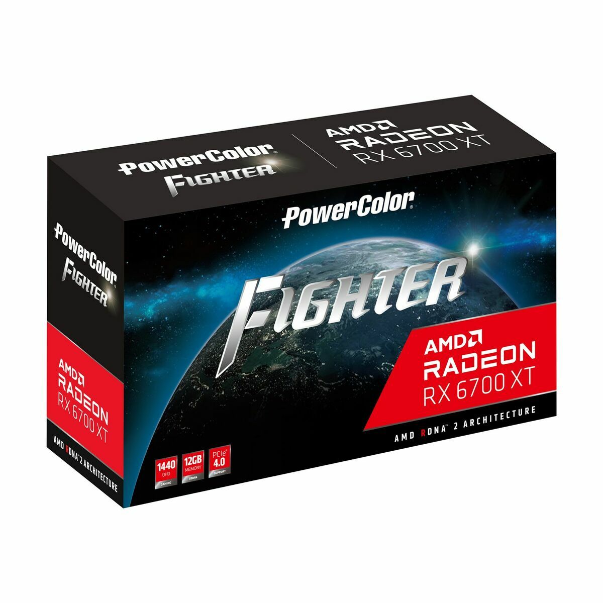 Графическая карта Powercolor AMD Radeon RX 6700XT 12 GB GDDR6-4