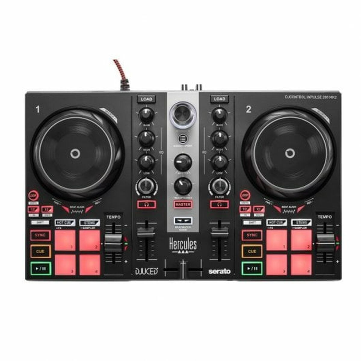 DJ контроллера Hercules MK2-4