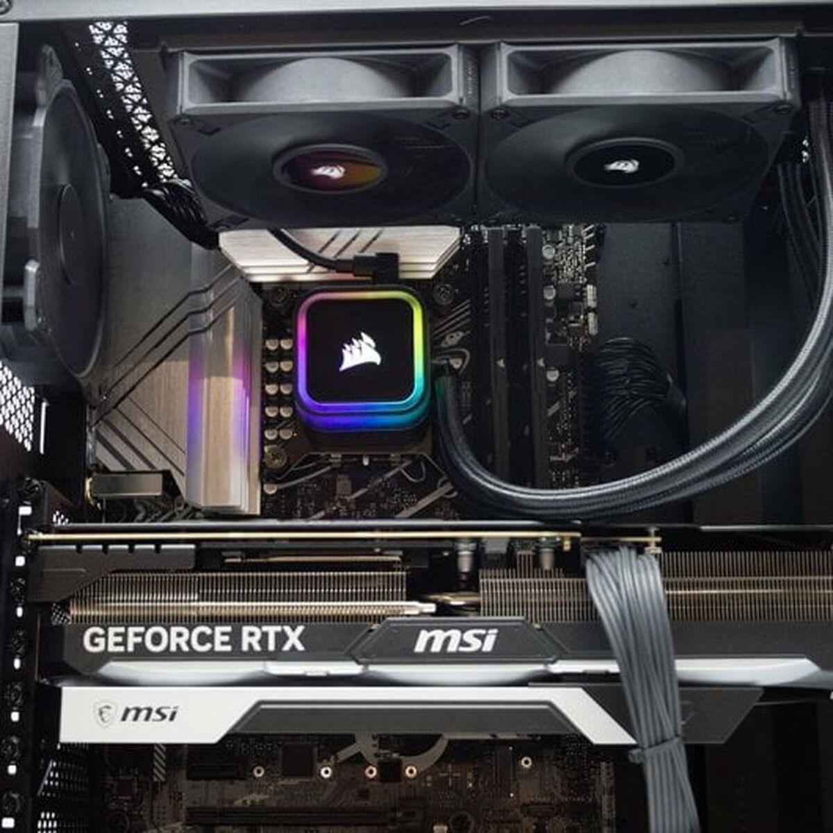 Настольный ПК PcCom PCC-STD-13700K-4080-BLKW i7-13700K 32 GB RAM 2 TB SSD NVIDIA GeForce RTX 4080-4