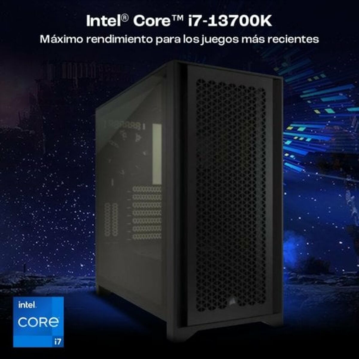 Настольный ПК PcCom PCC-STD-13700K-4080-BLKW i7-13700K 32 GB RAM 2 TB SSD NVIDIA GeForce RTX 4080-6