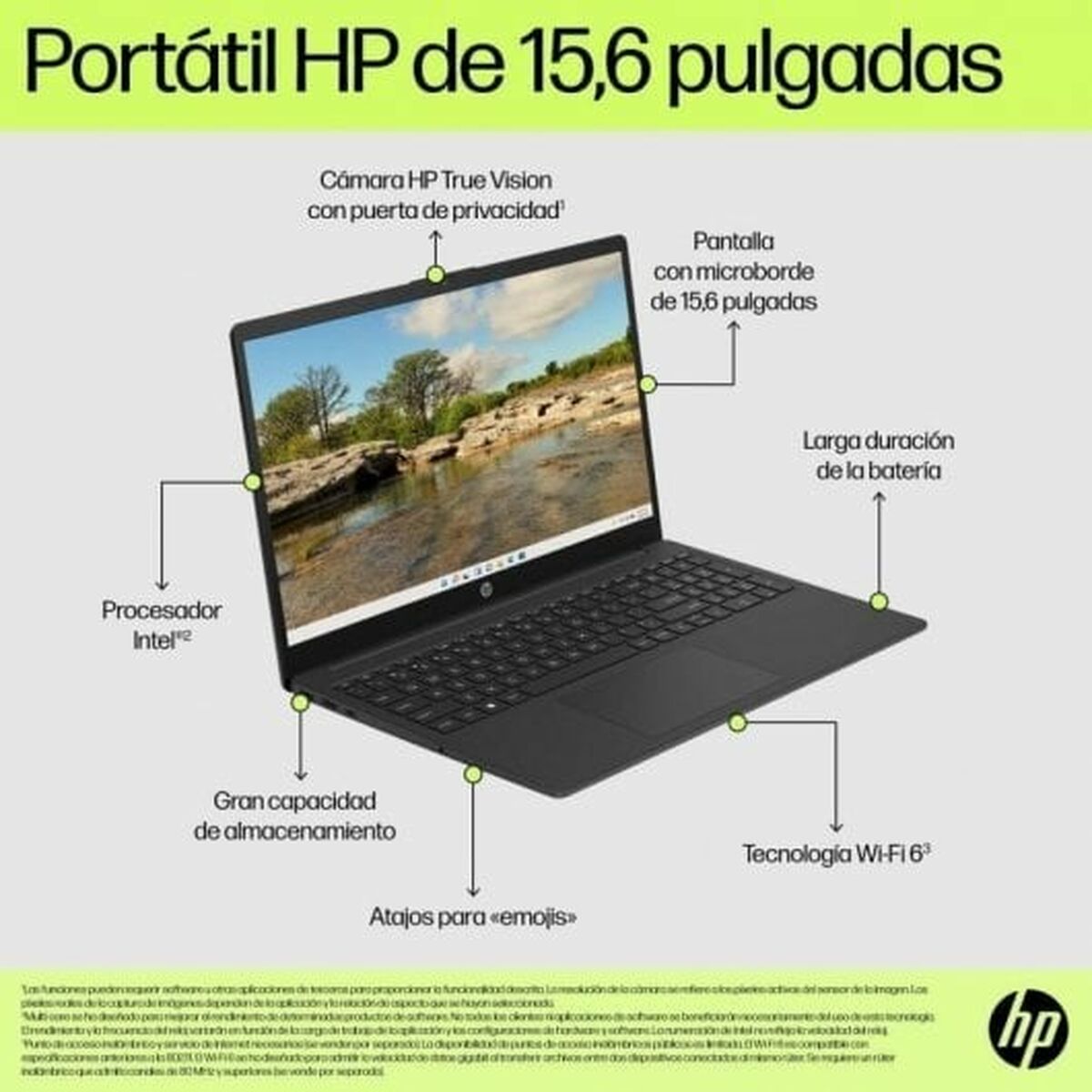 Ноутбук HP FD0022NS 15,6 Intel Core i7-1355U 16 GB RAM 1 TB SSD-2