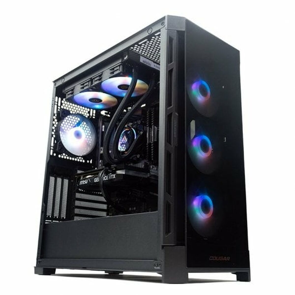 Настольный ПК PcCom Ready 32 GB RAM 2 TB SSD Nvidia Geforce RTX 4060-4