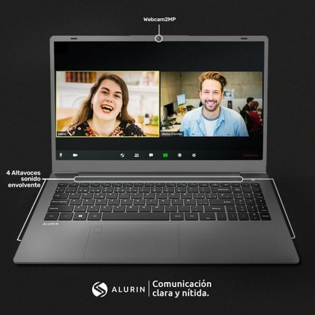 Ноутбук Alurin Zenith 15,6 16 GB RAM 1 TB SSD-7